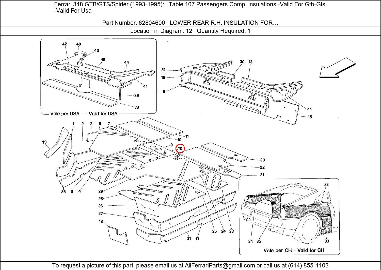 Ferrari Part 62804600