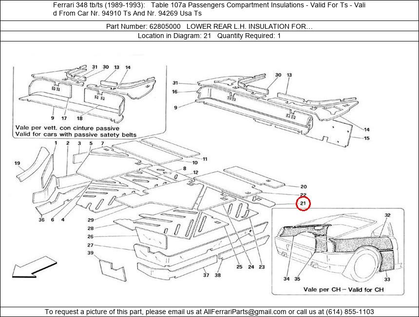 Ferrari Part 62805000