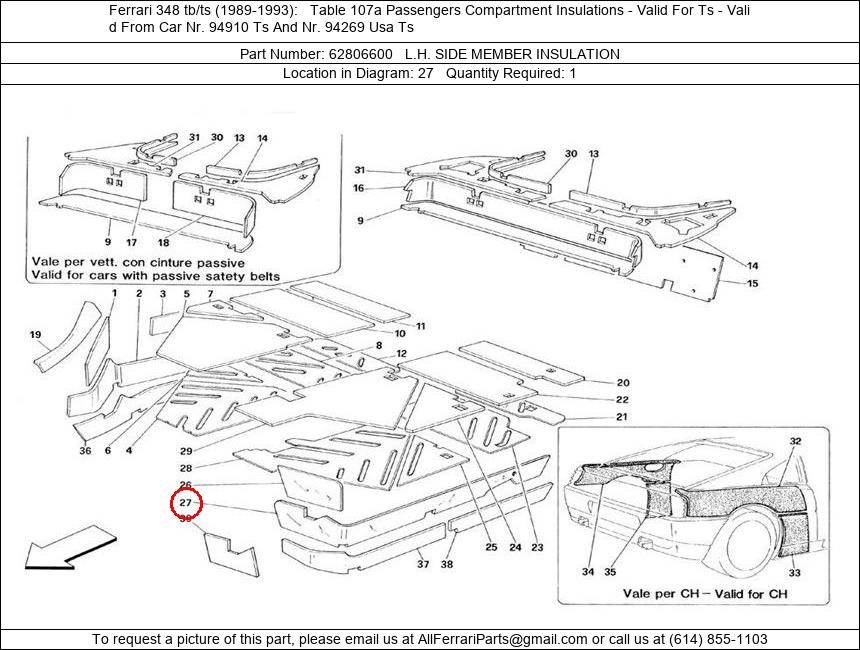 Ferrari Part 62806600