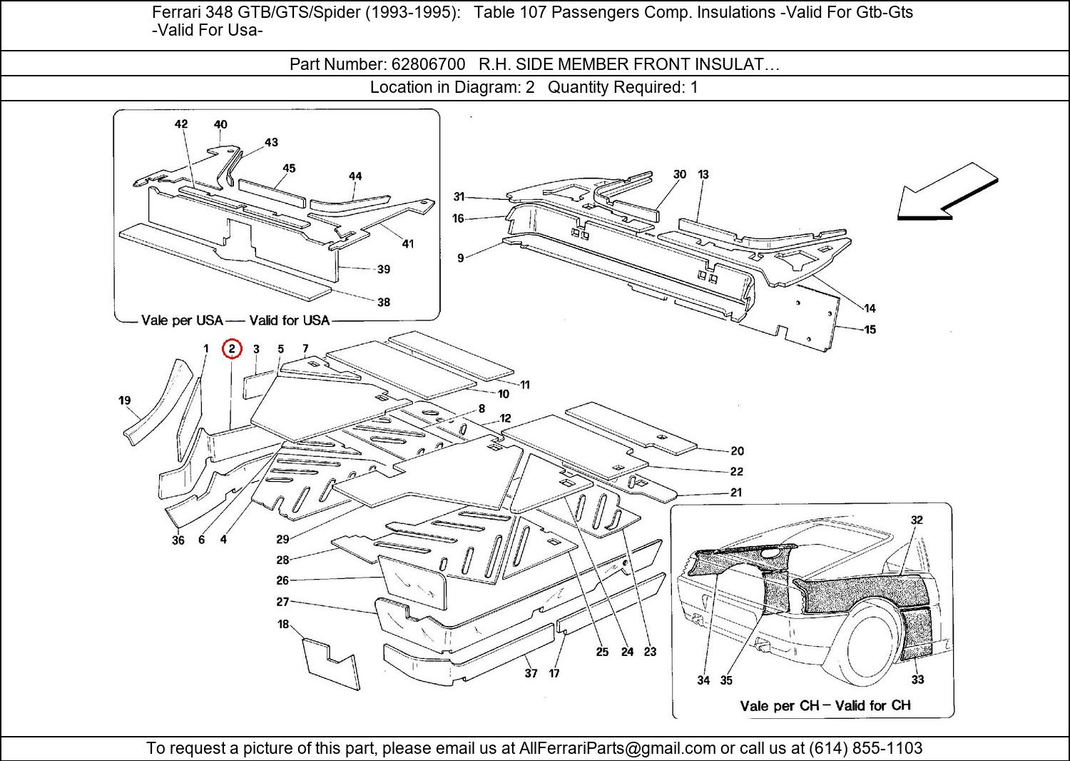 Ferrari Part 62806700