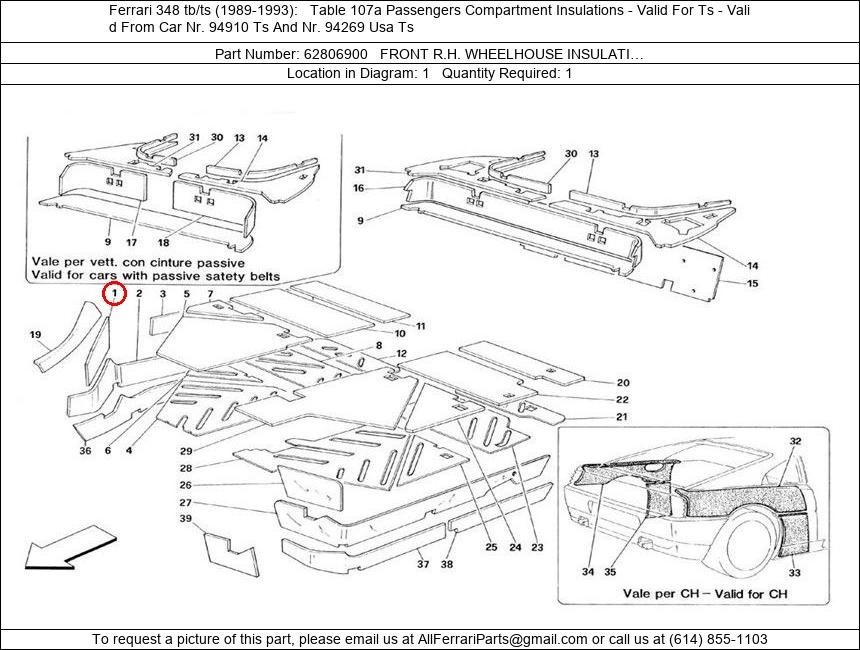 Ferrari Part 62806900