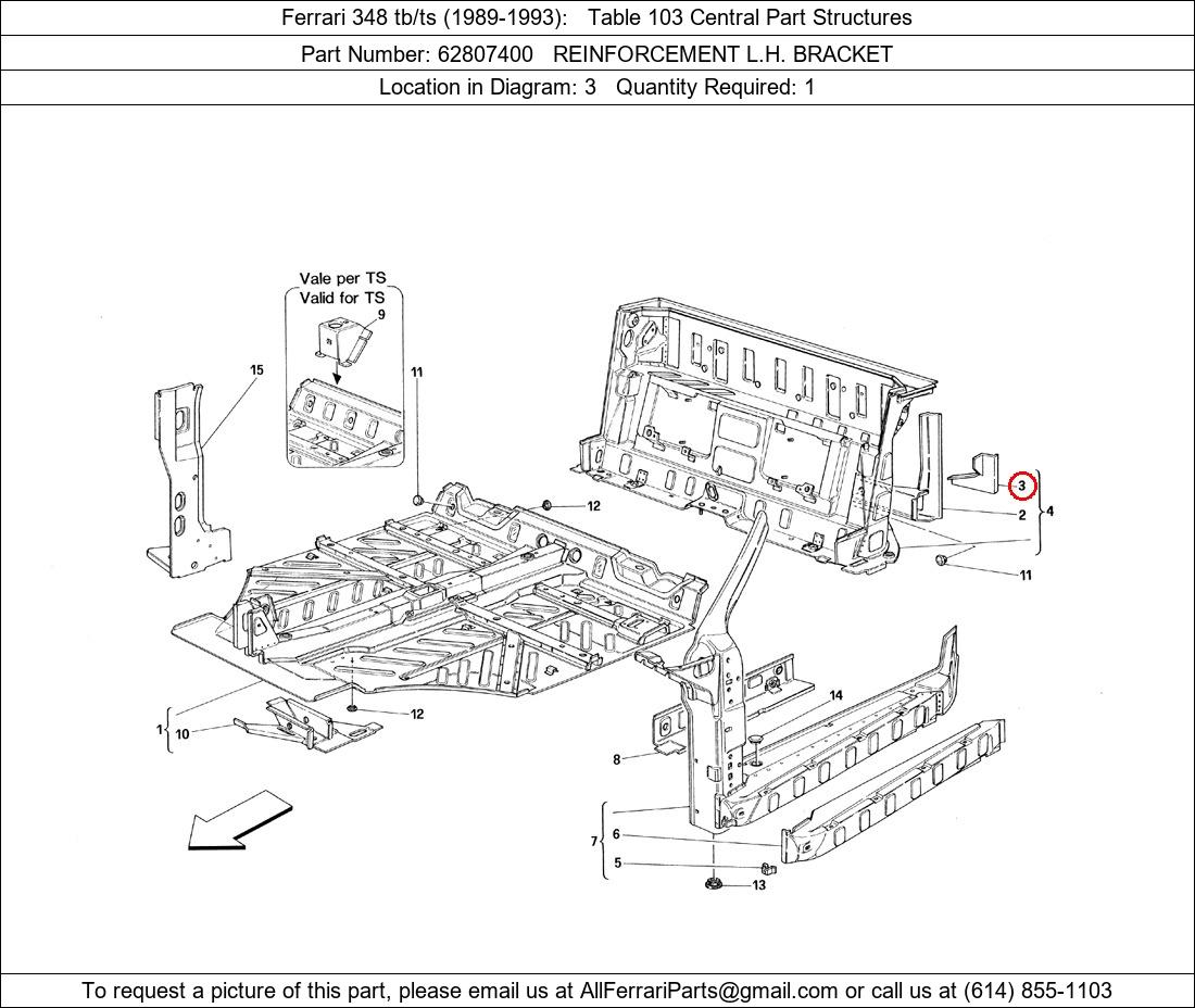 Ferrari Part 62807400