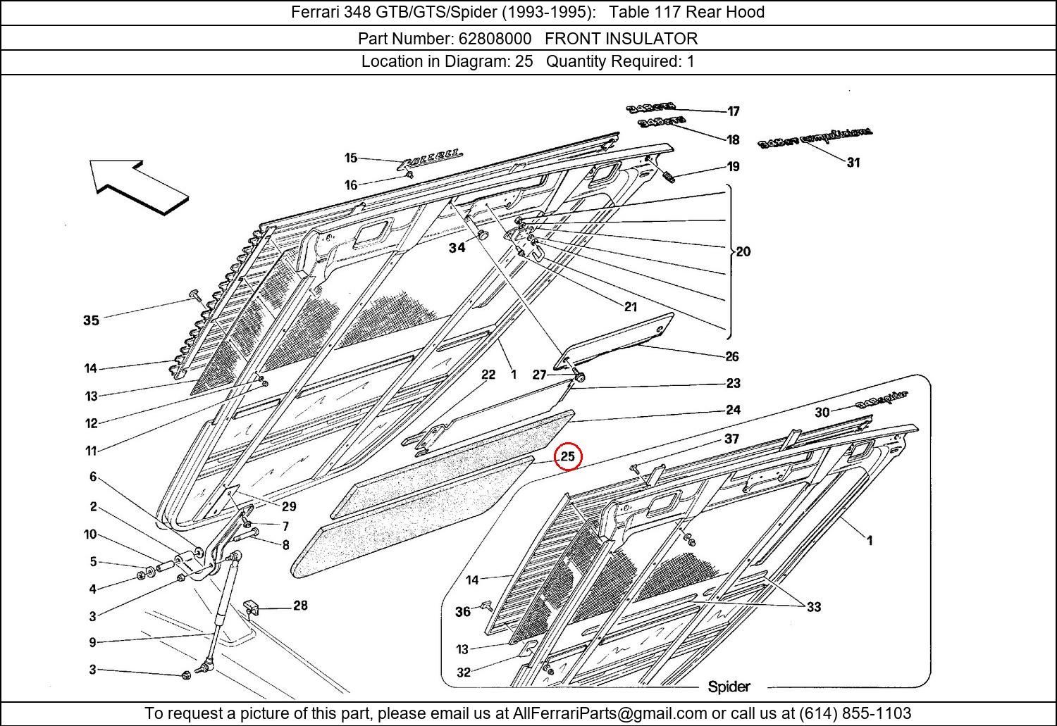 Ferrari Part 62808000