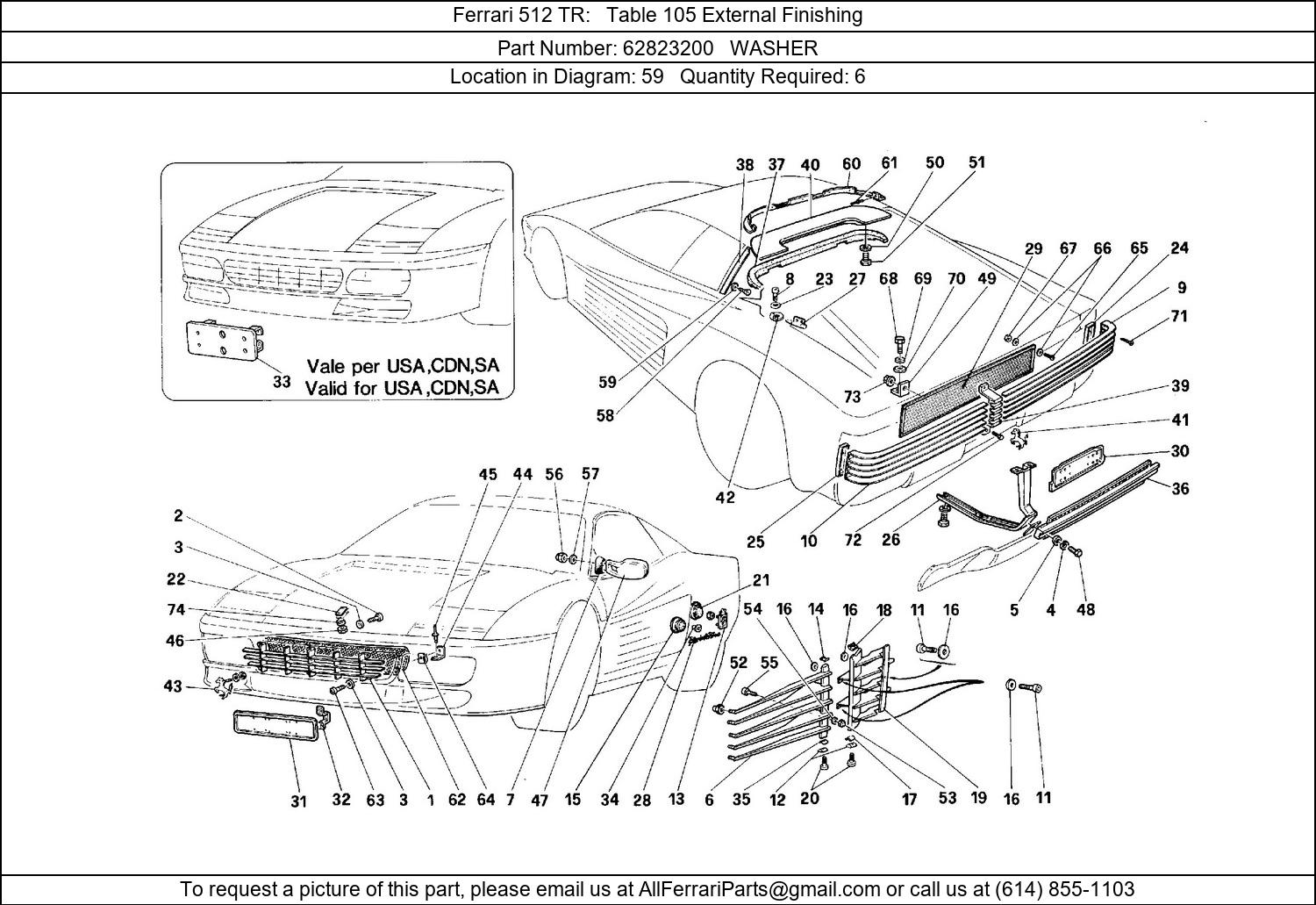 Ferrari Part 62823200