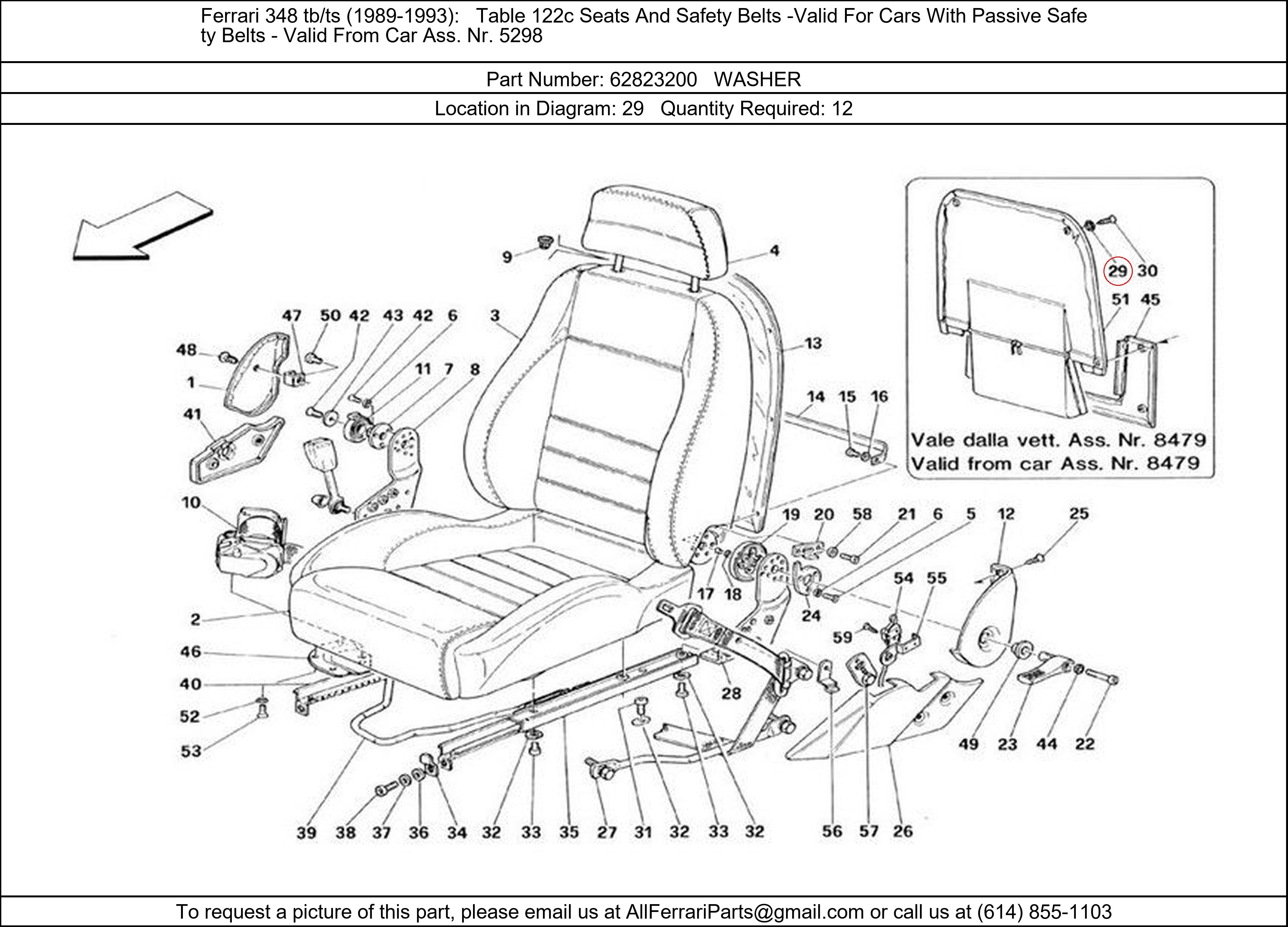 Ferrari Part 62823200