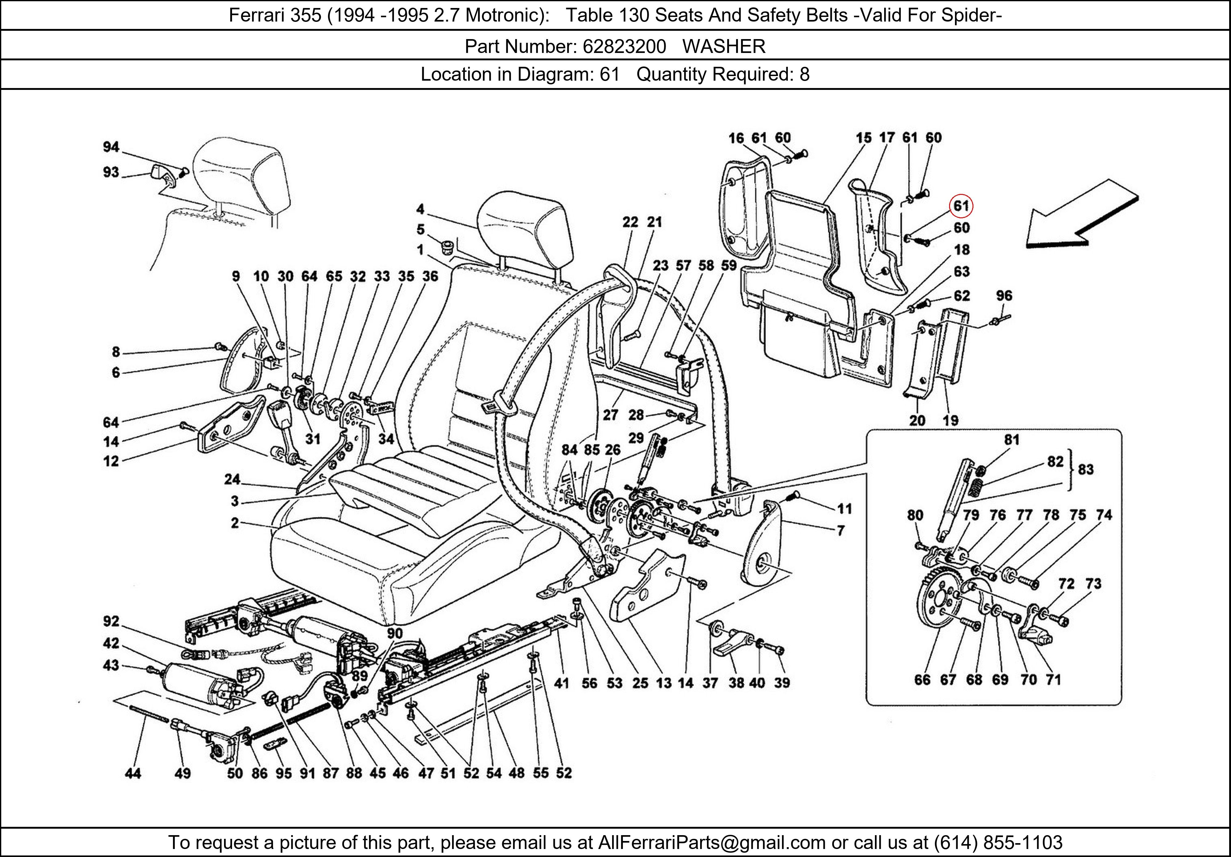 Ferrari Part 62823200