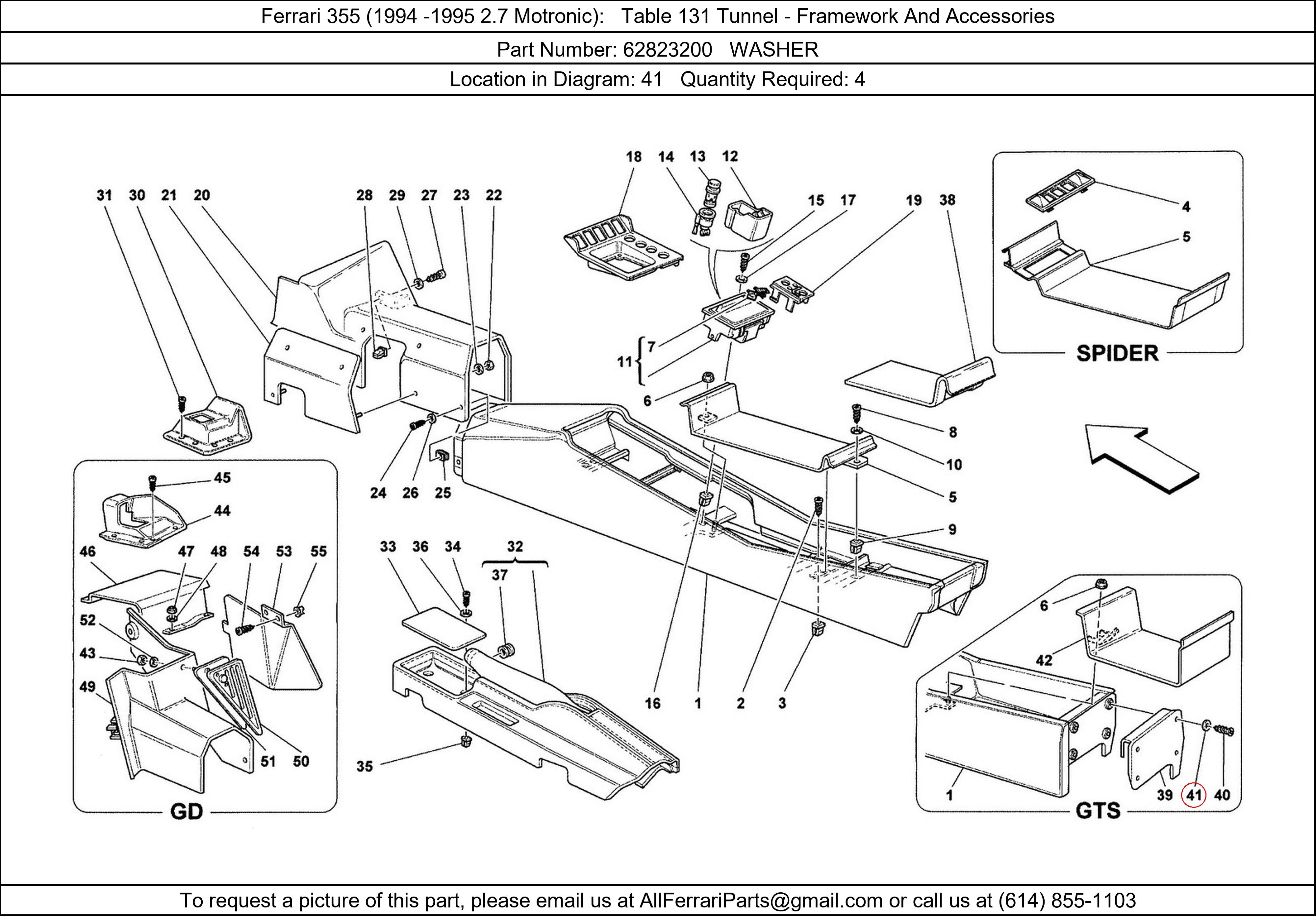 Ferrari Part 62823200