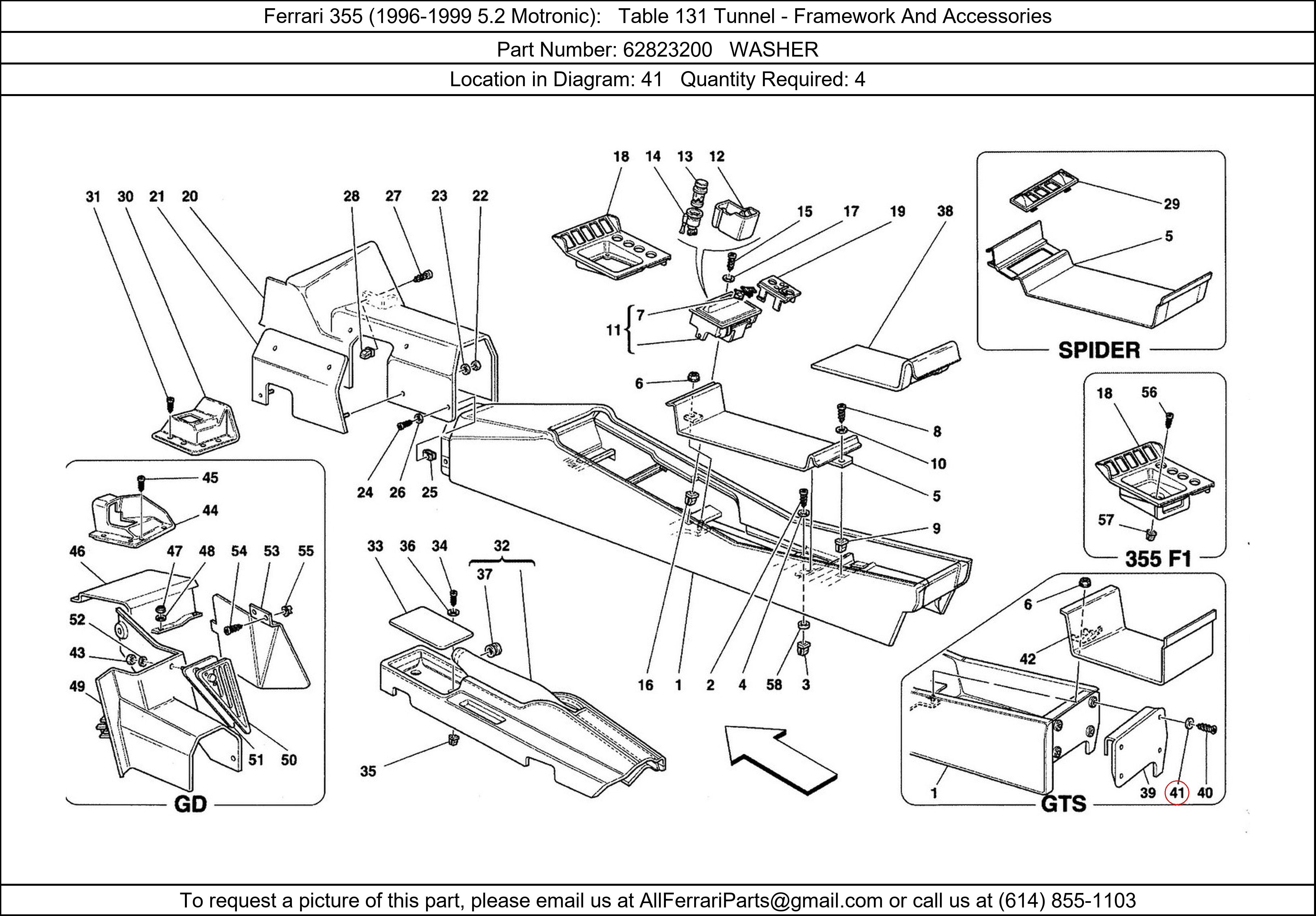 Ferrari Part 62823200