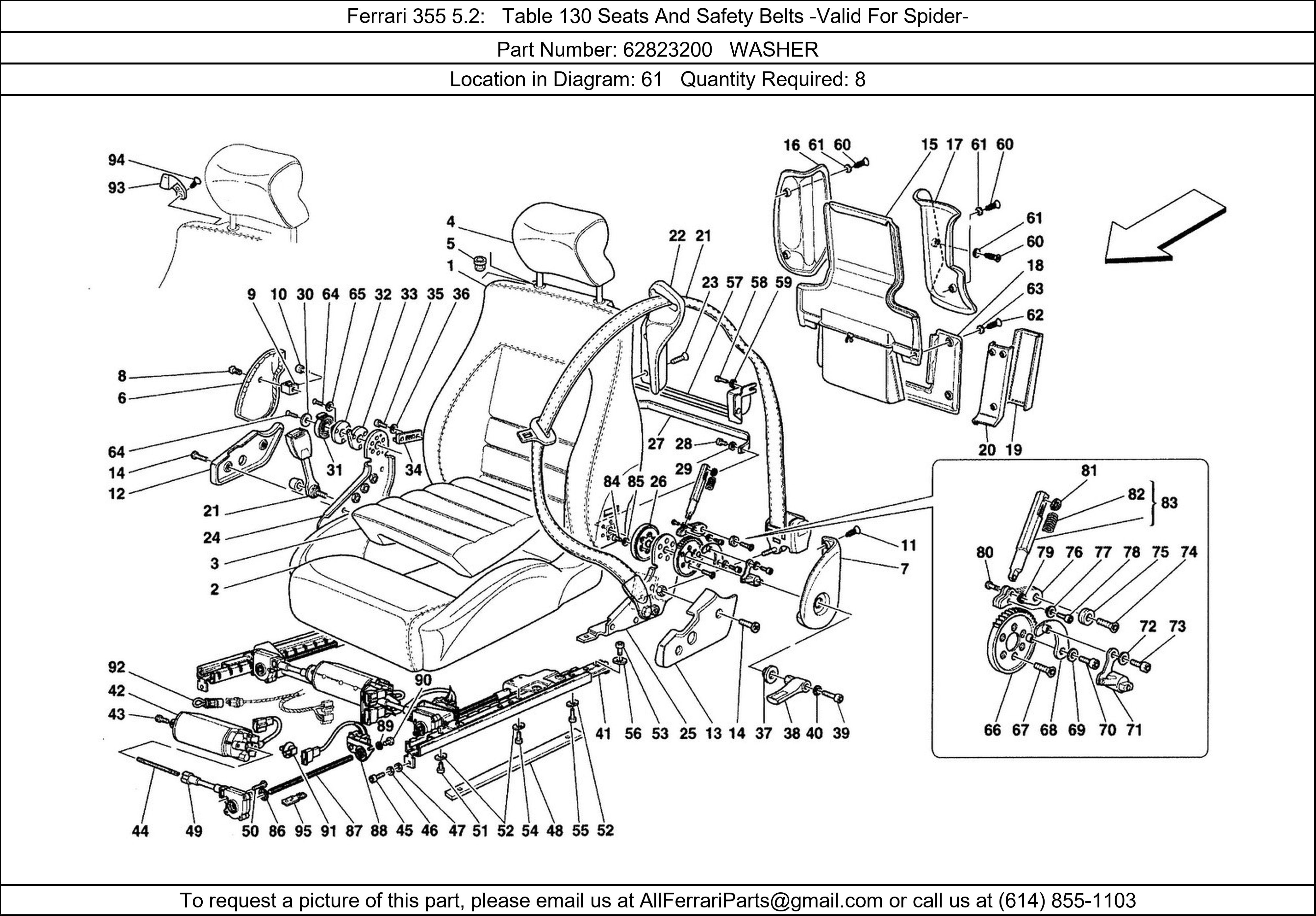 Ferrari Part 62823200