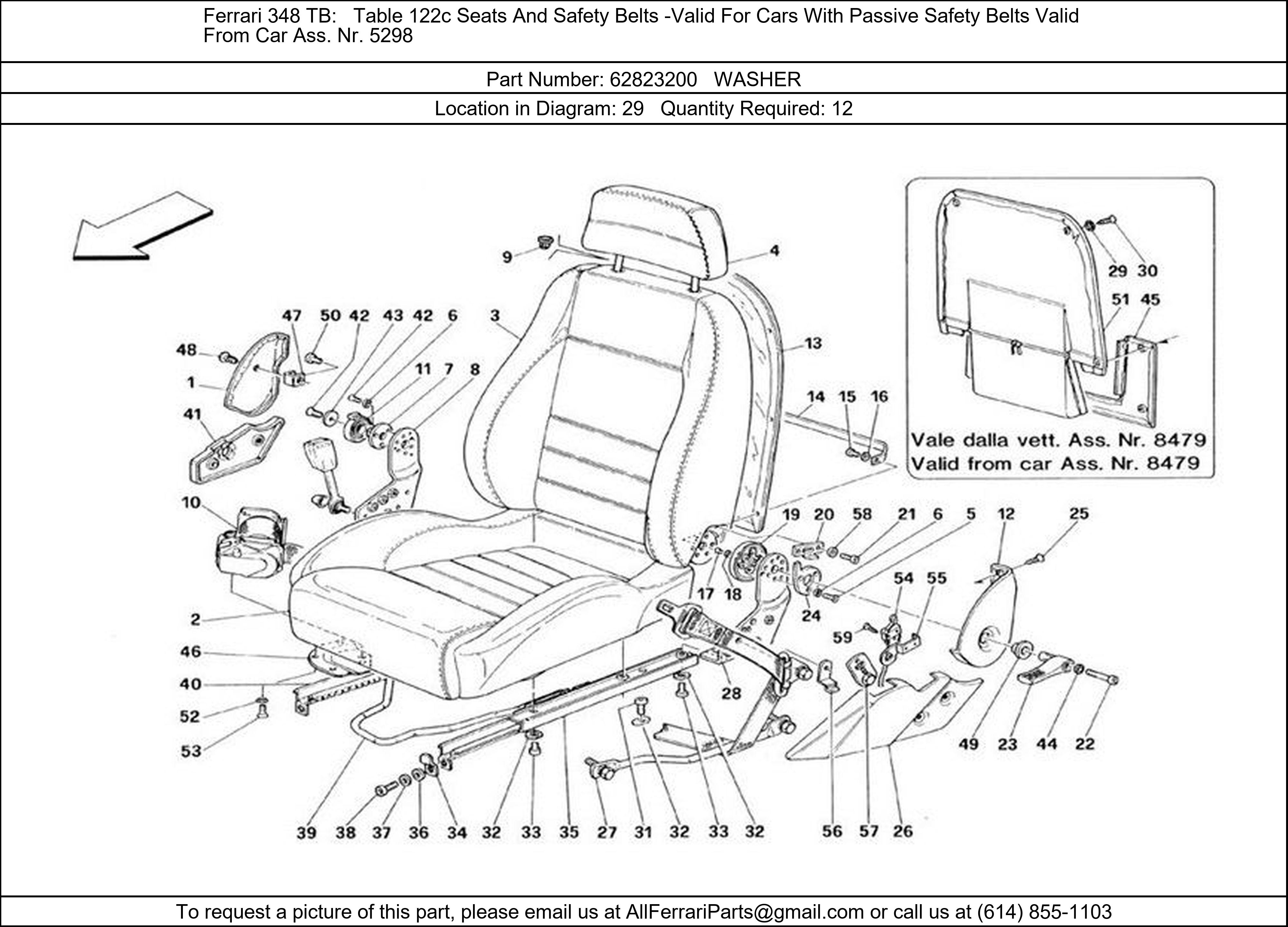Ferrari Part 62823200