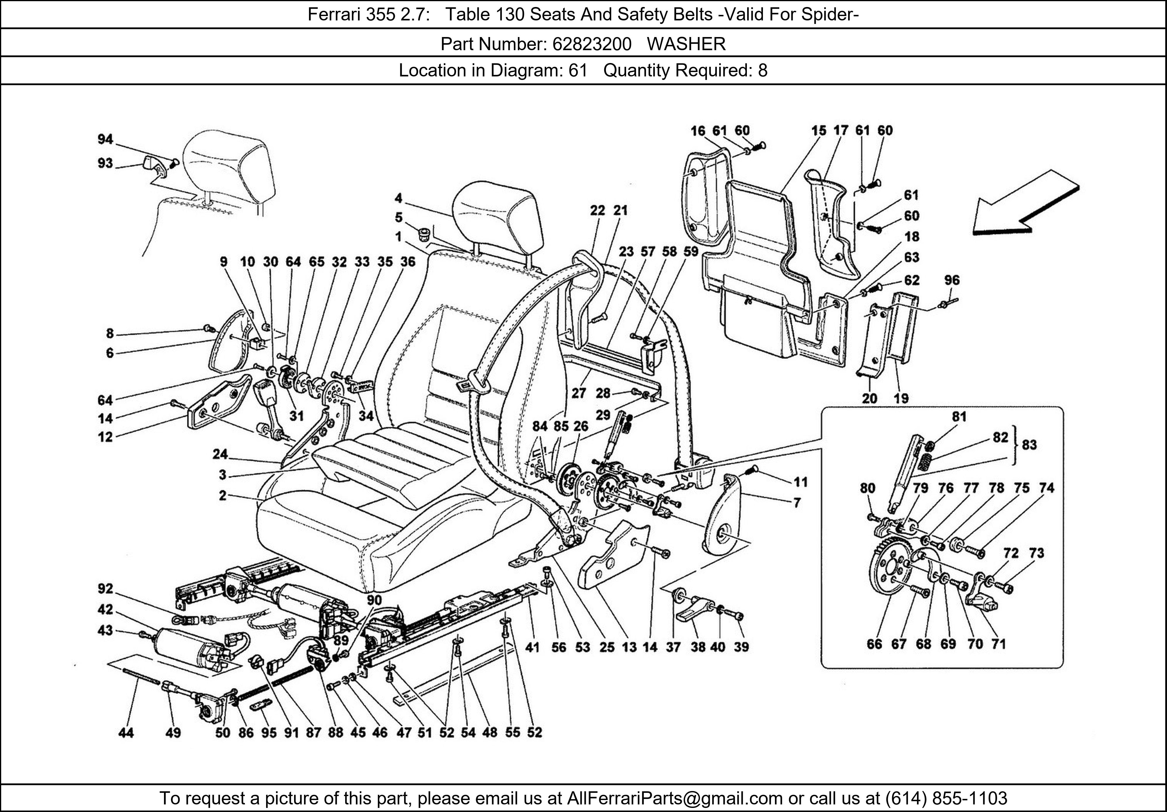 Ferrari Part 62823200