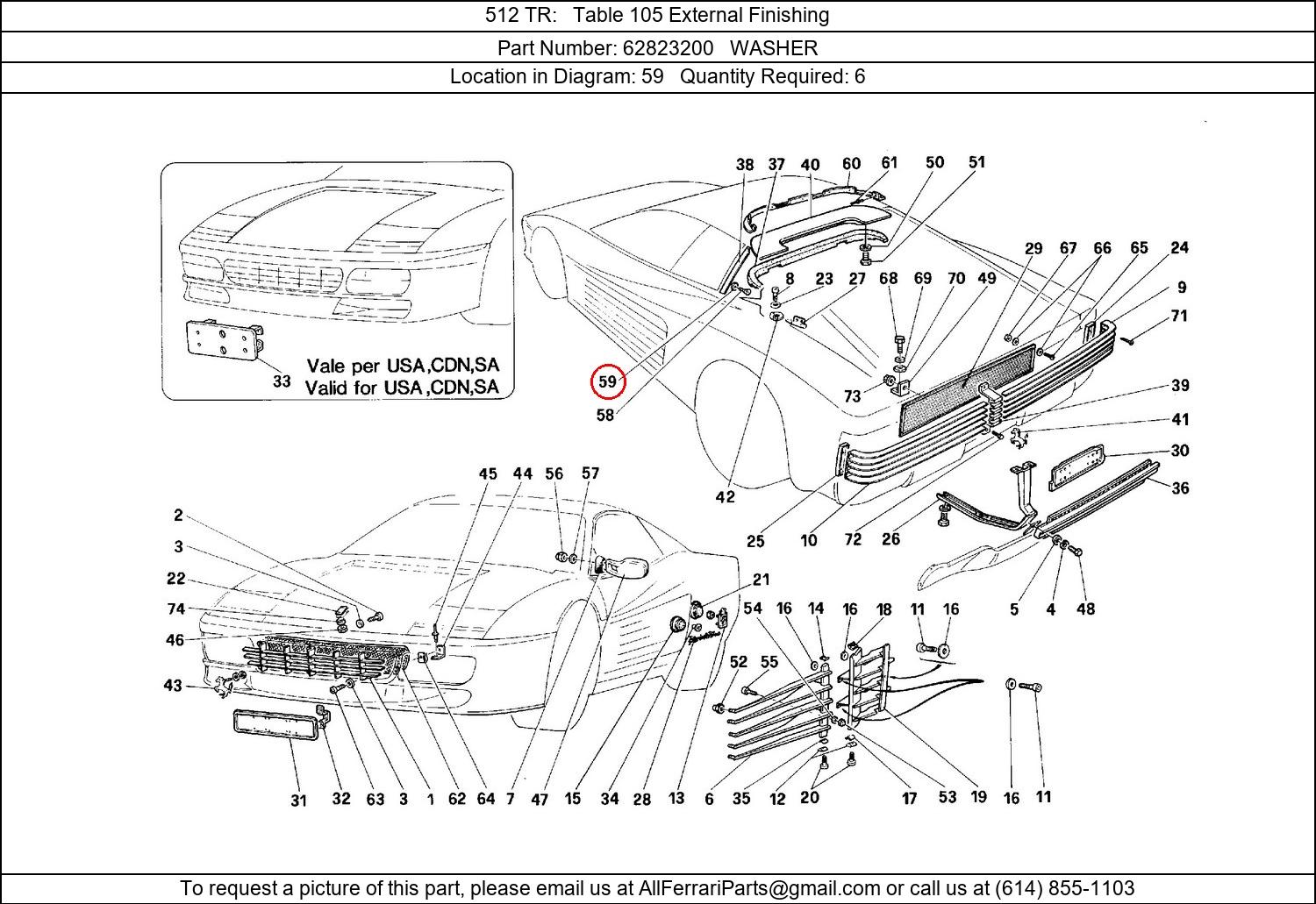 Ferrari Part 62823200