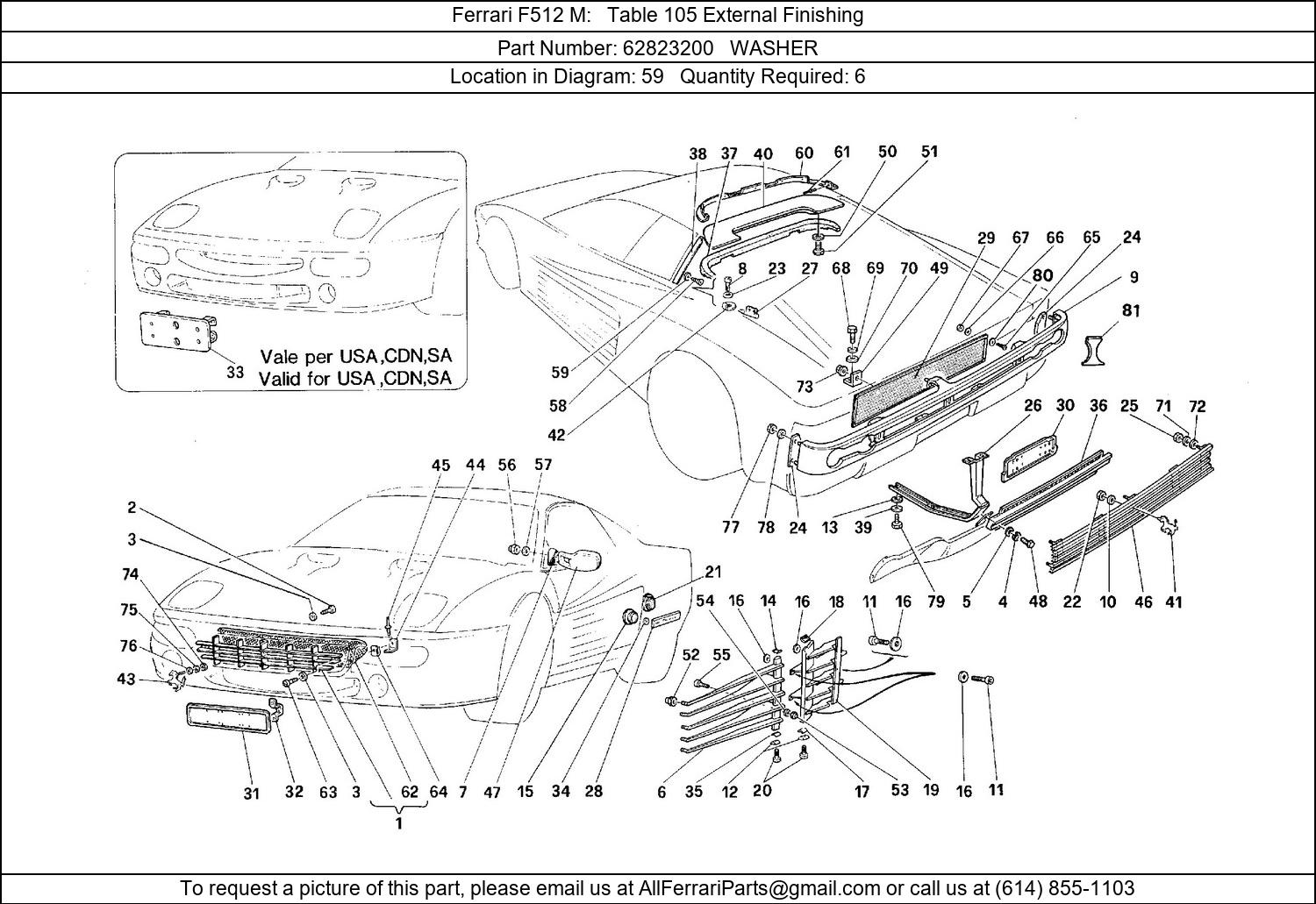 Ferrari Part 62823200