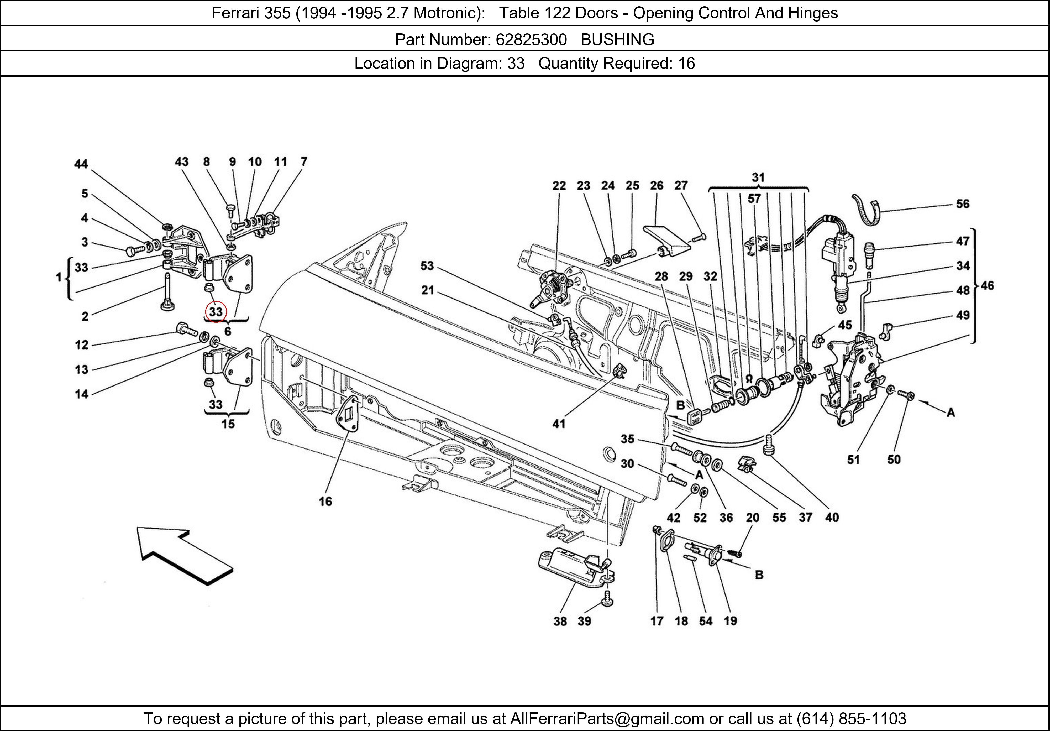 Ferrari Part 62825300