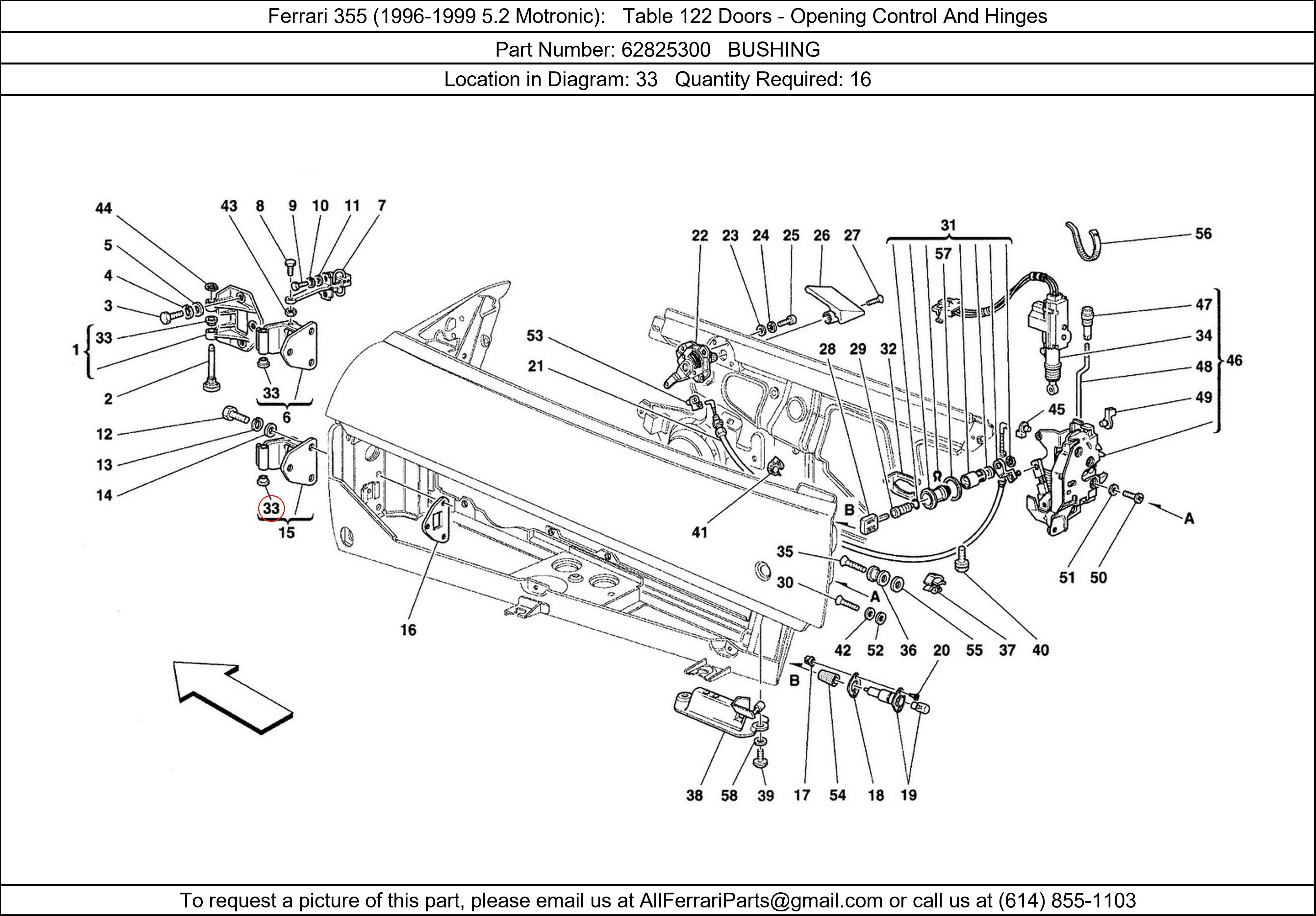 Ferrari Part 62825300