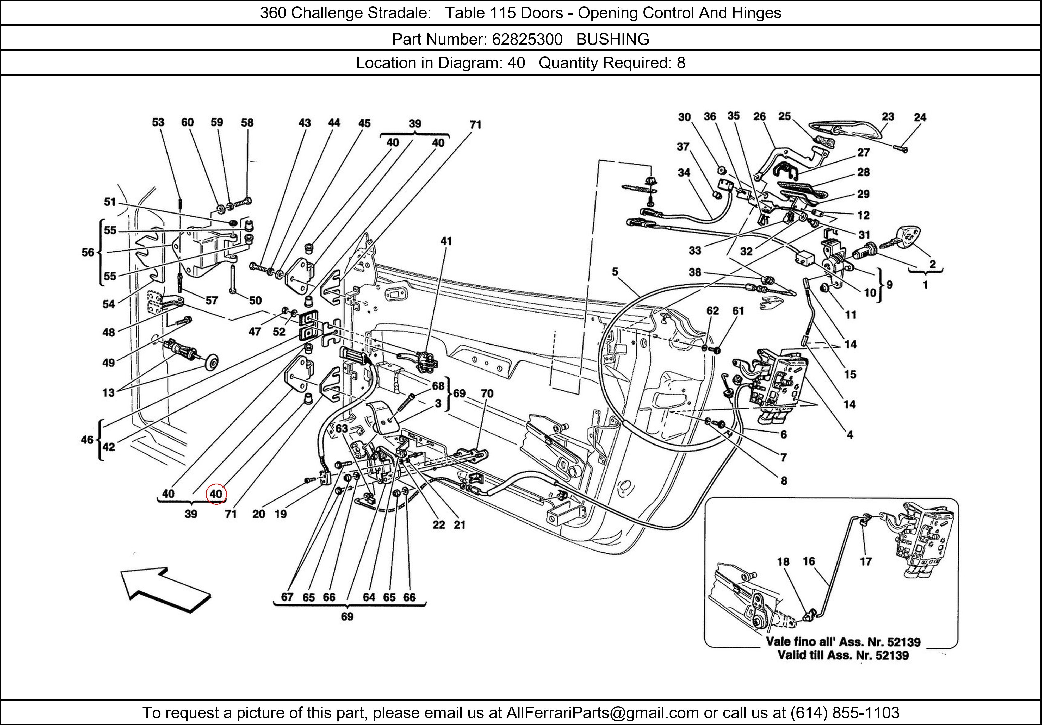 Ferrari Part 62825300