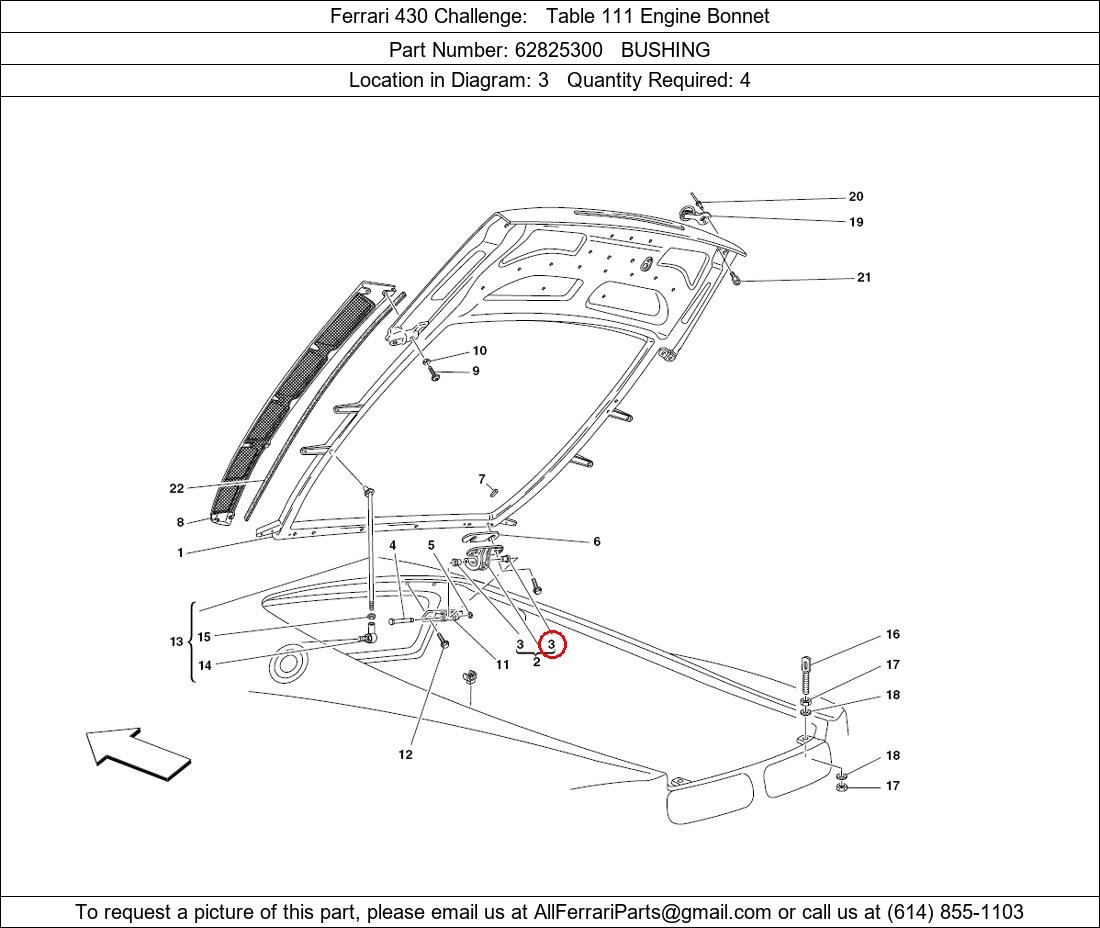 Ferrari Part 62825300