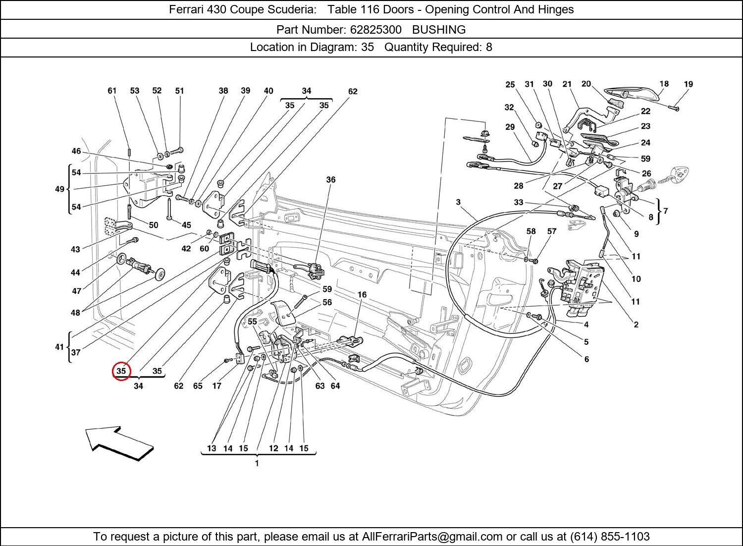 Ferrari Part 62825300