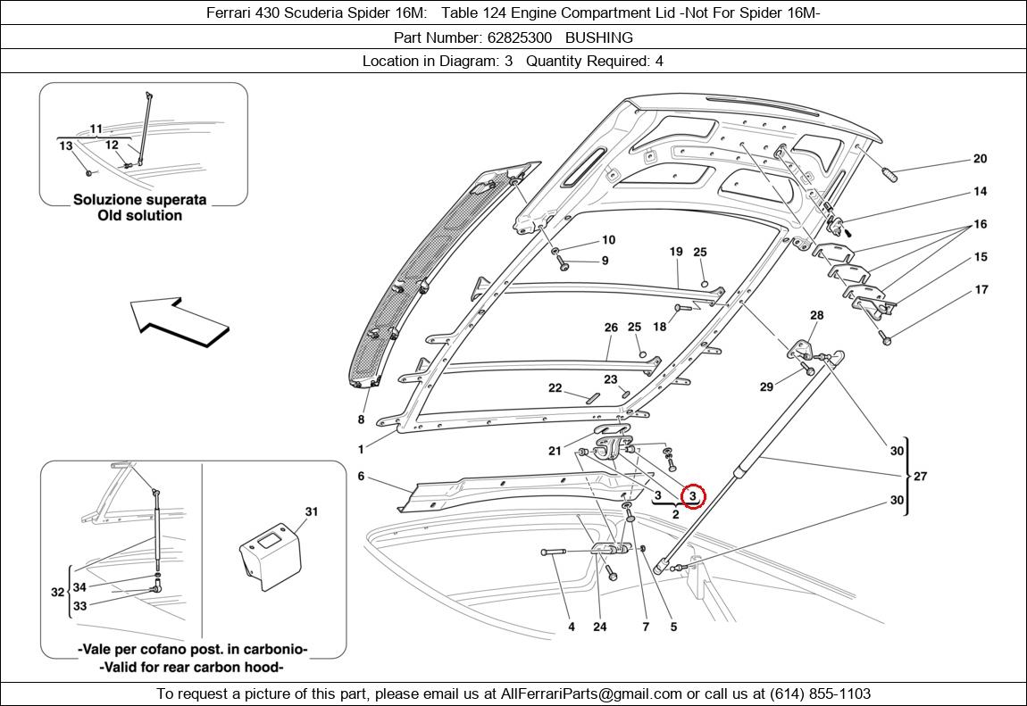 Ferrari Part 62825300