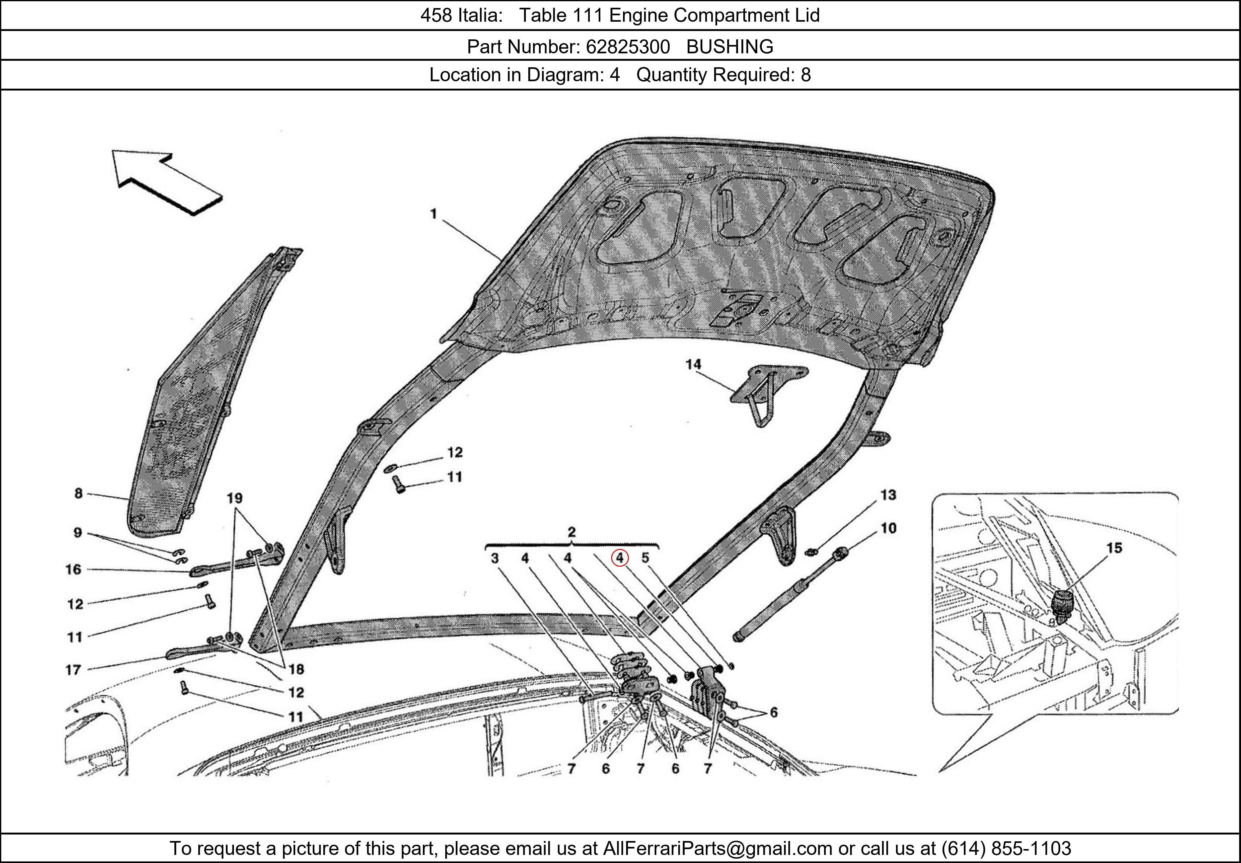 Ferrari Part 62825300