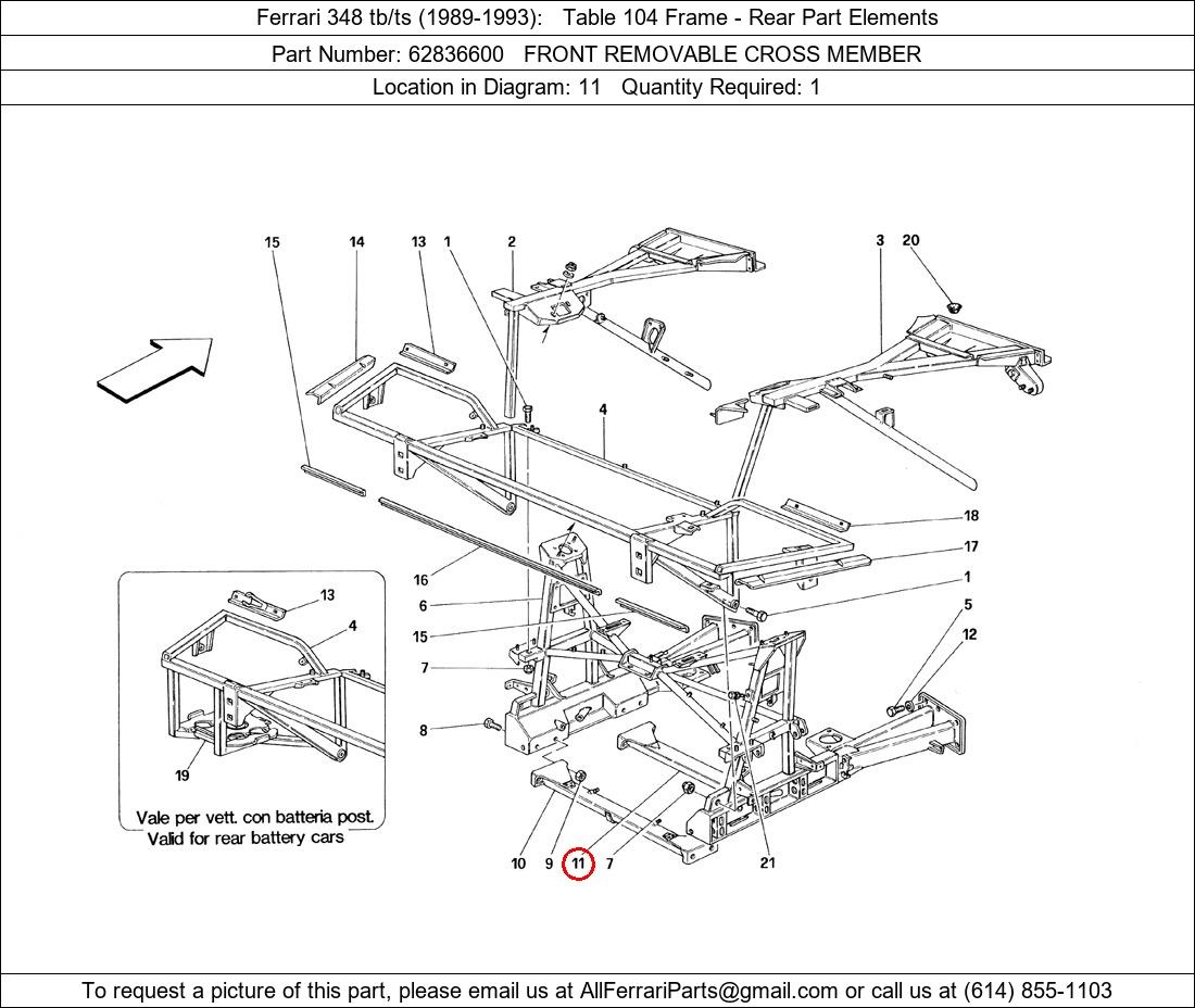 Ferrari Part 62836600