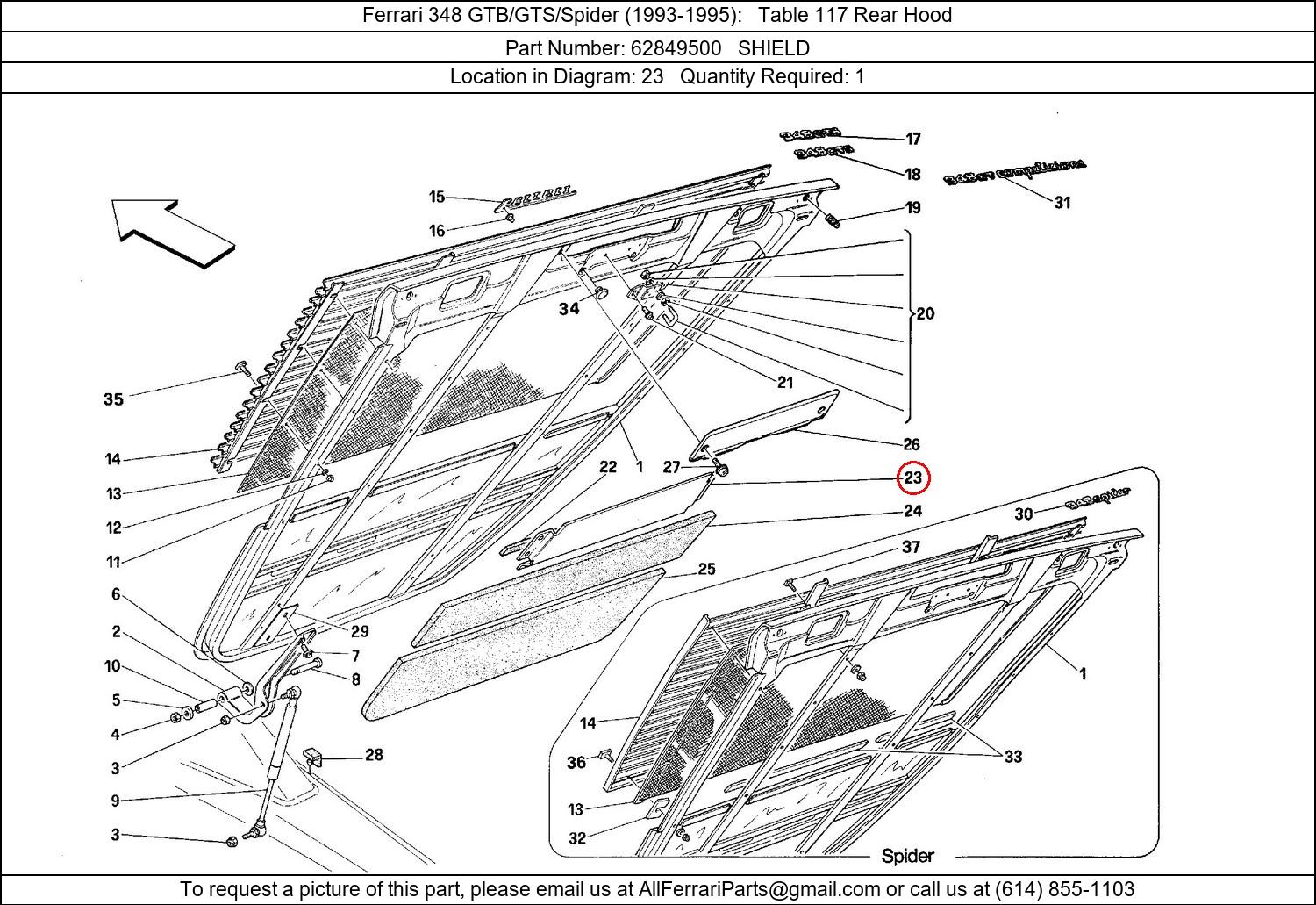 Ferrari Part 62849500