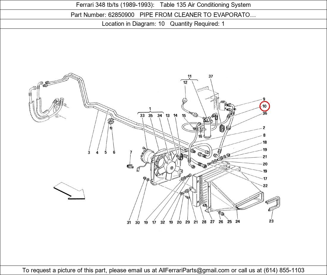 Ferrari Part 62850900