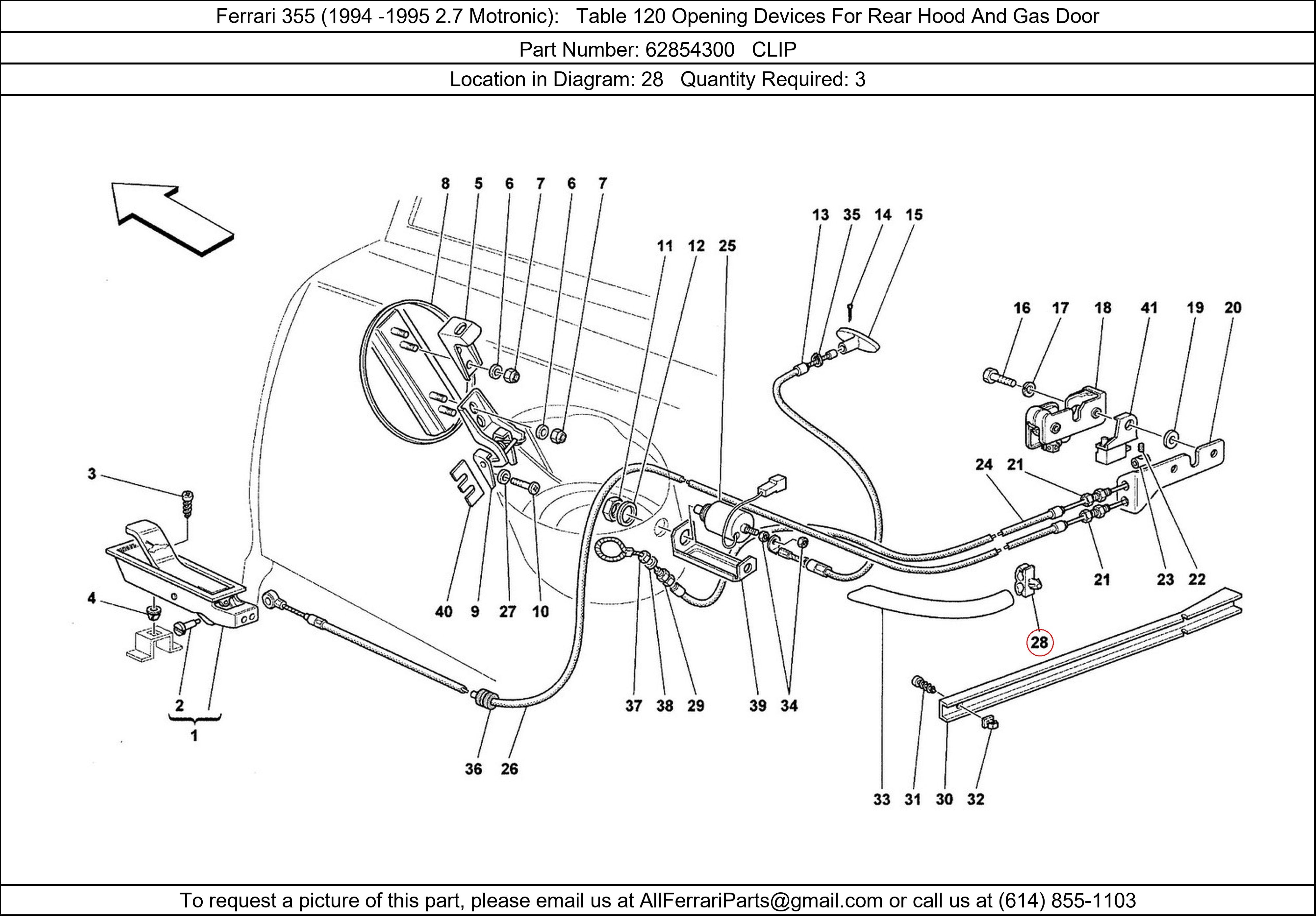 Ferrari Part 62854300