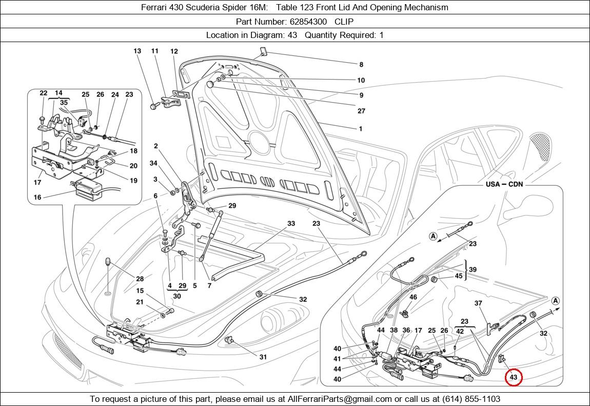 Ferrari Part 62854300