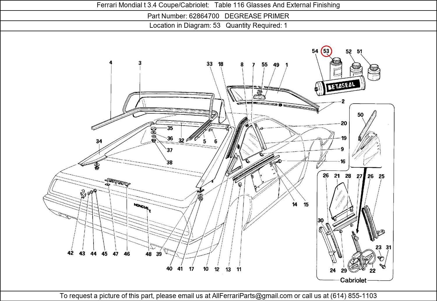 Ferrari Part 62864700