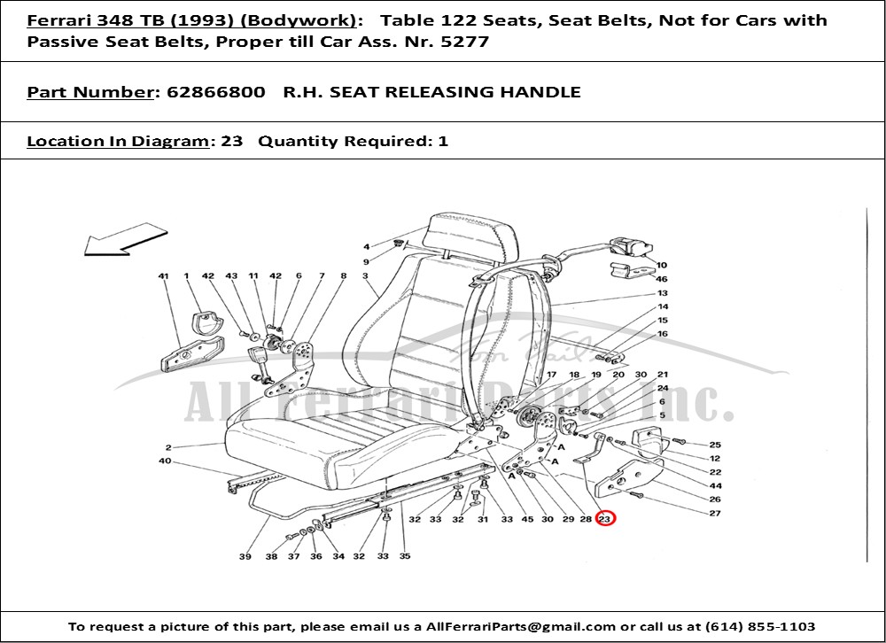 Ferrari Part 62866800