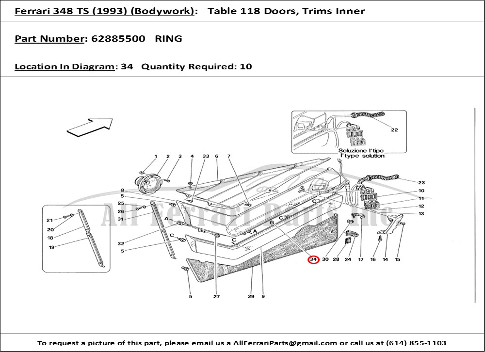 Ferrari Part 62885500