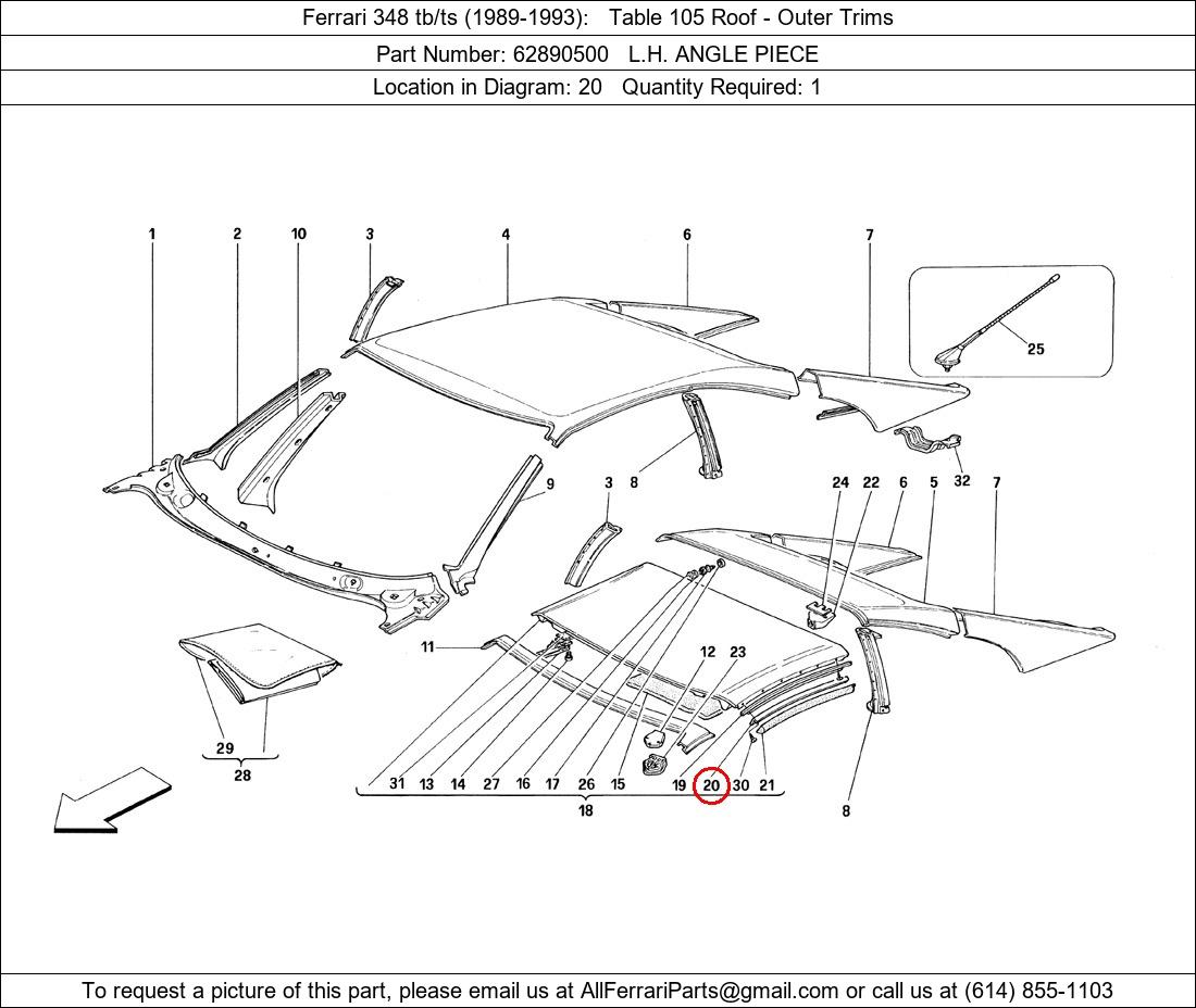 Ferrari Part 62890500