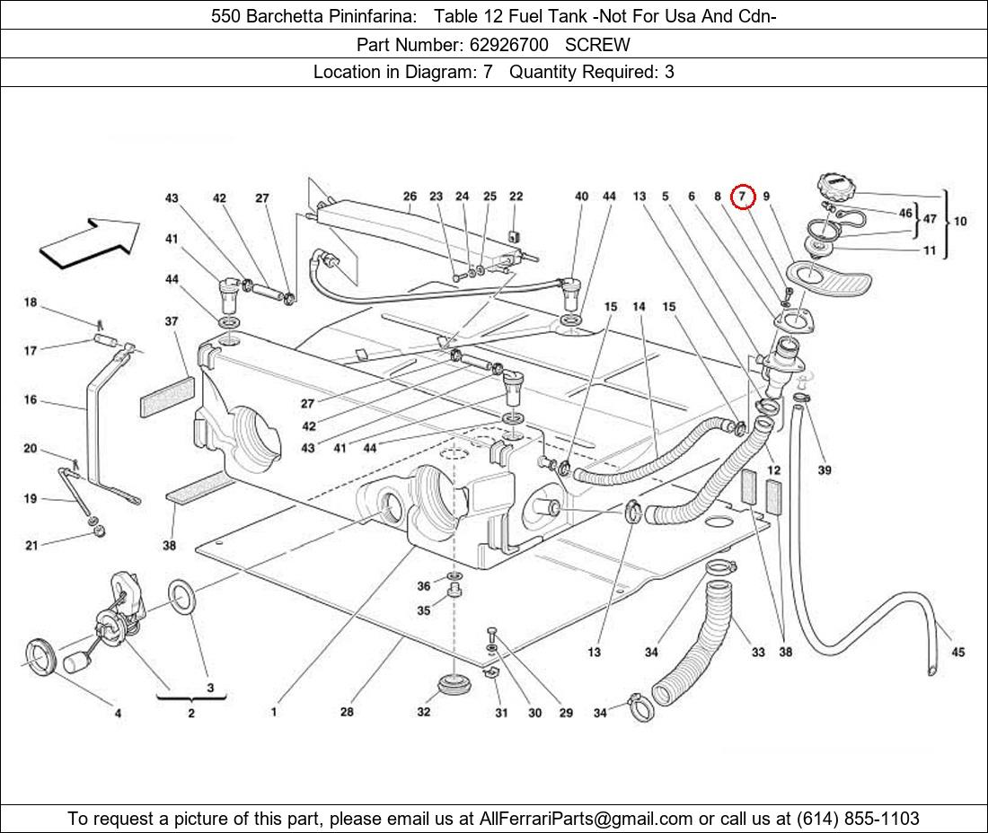 Ferrari Part 62926700