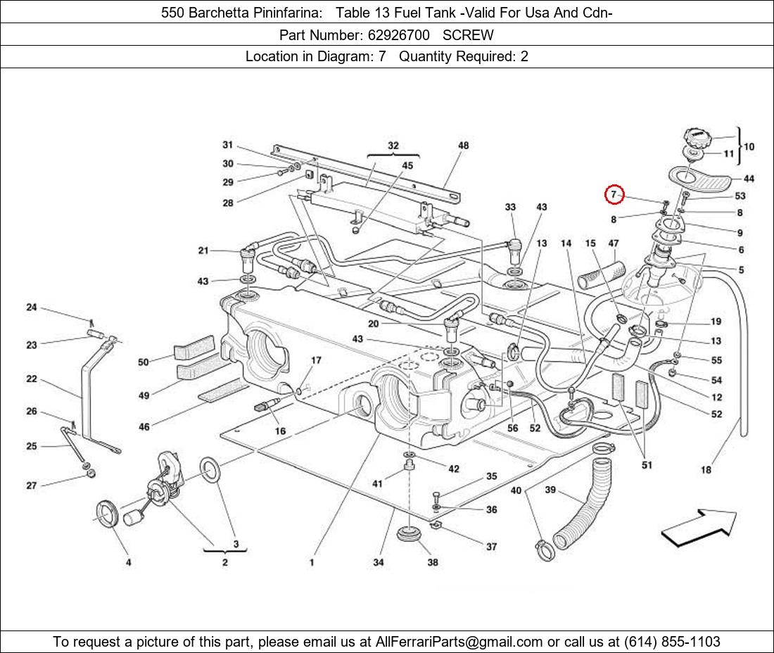 Ferrari Part 62926700