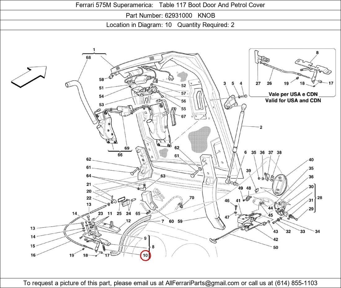 Ferrari Part 62931000