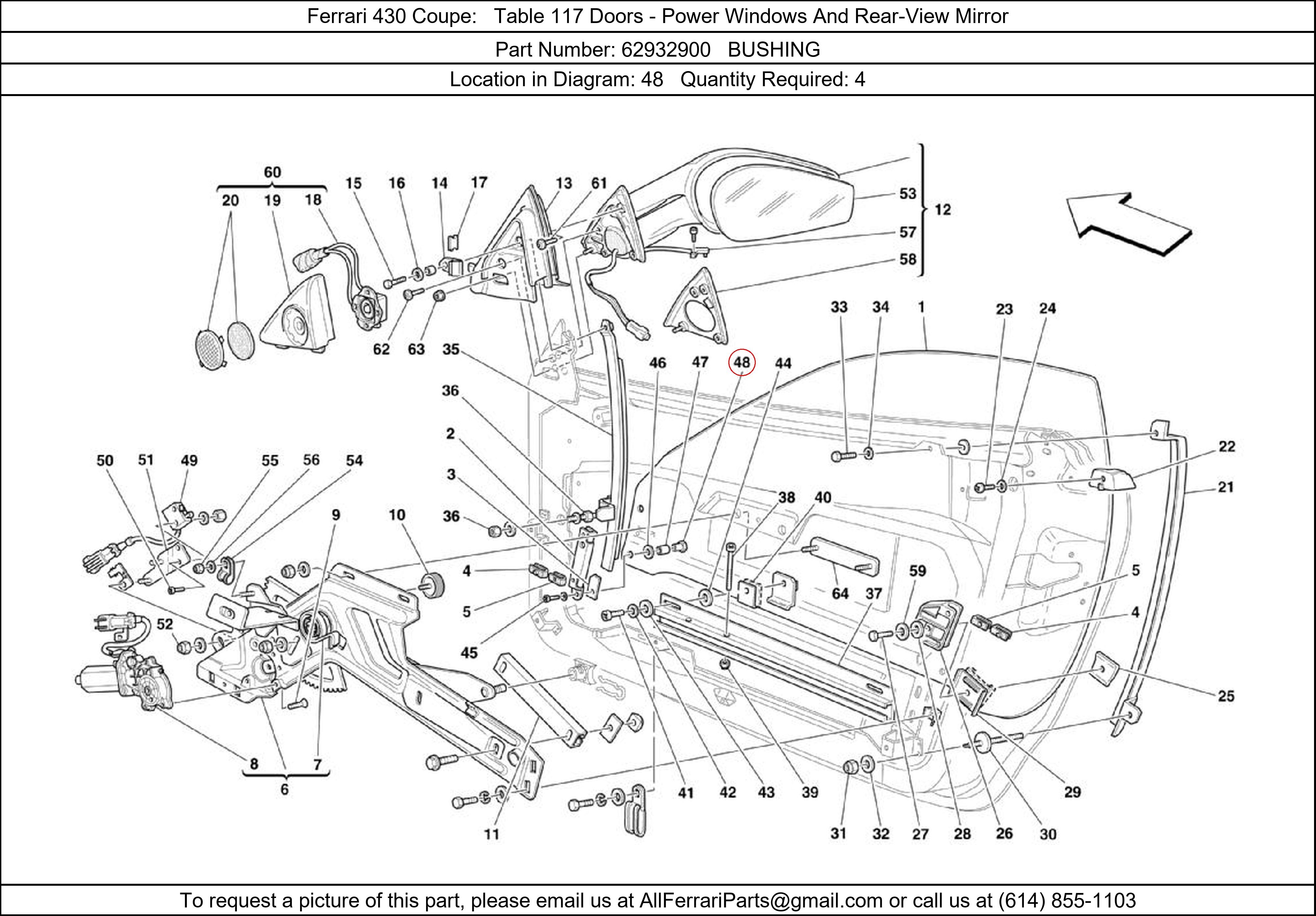 Ferrari Part 62932900