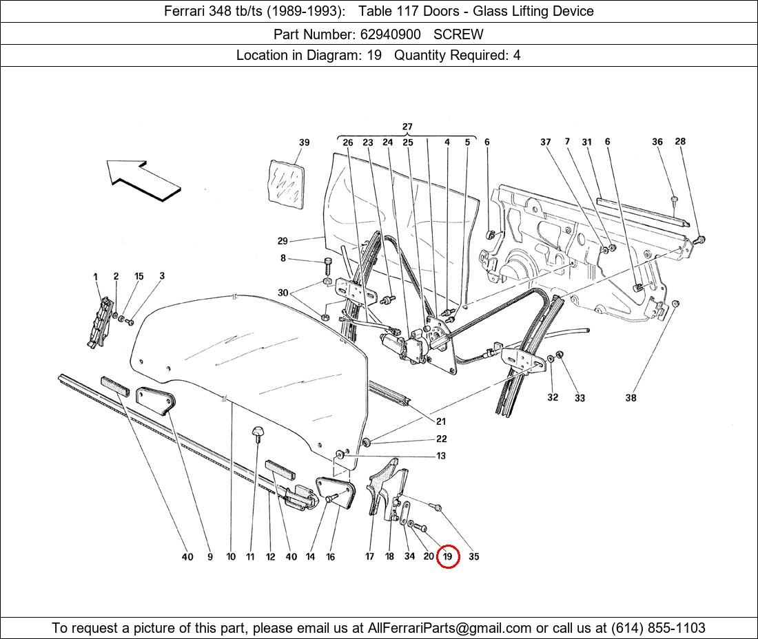 Ferrari Part 62940900