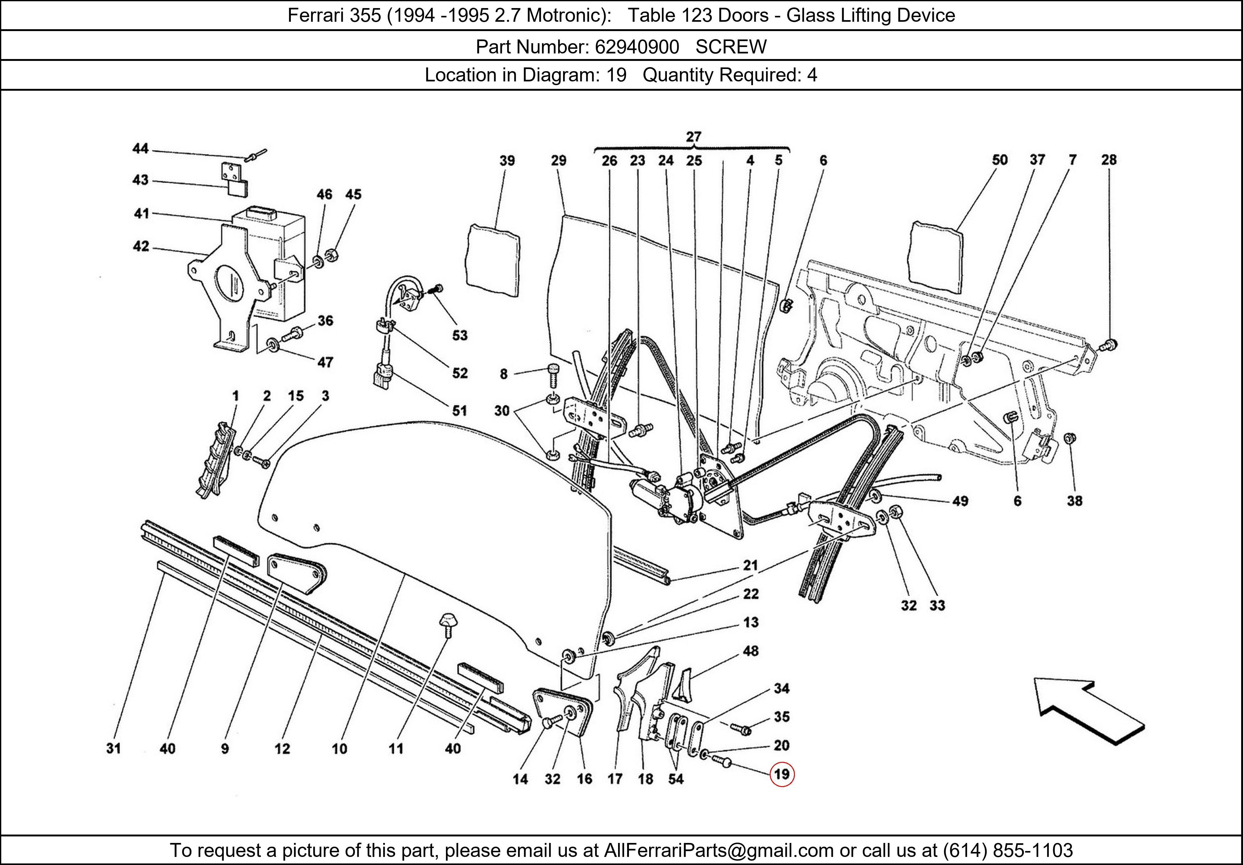 Ferrari Part 62940900