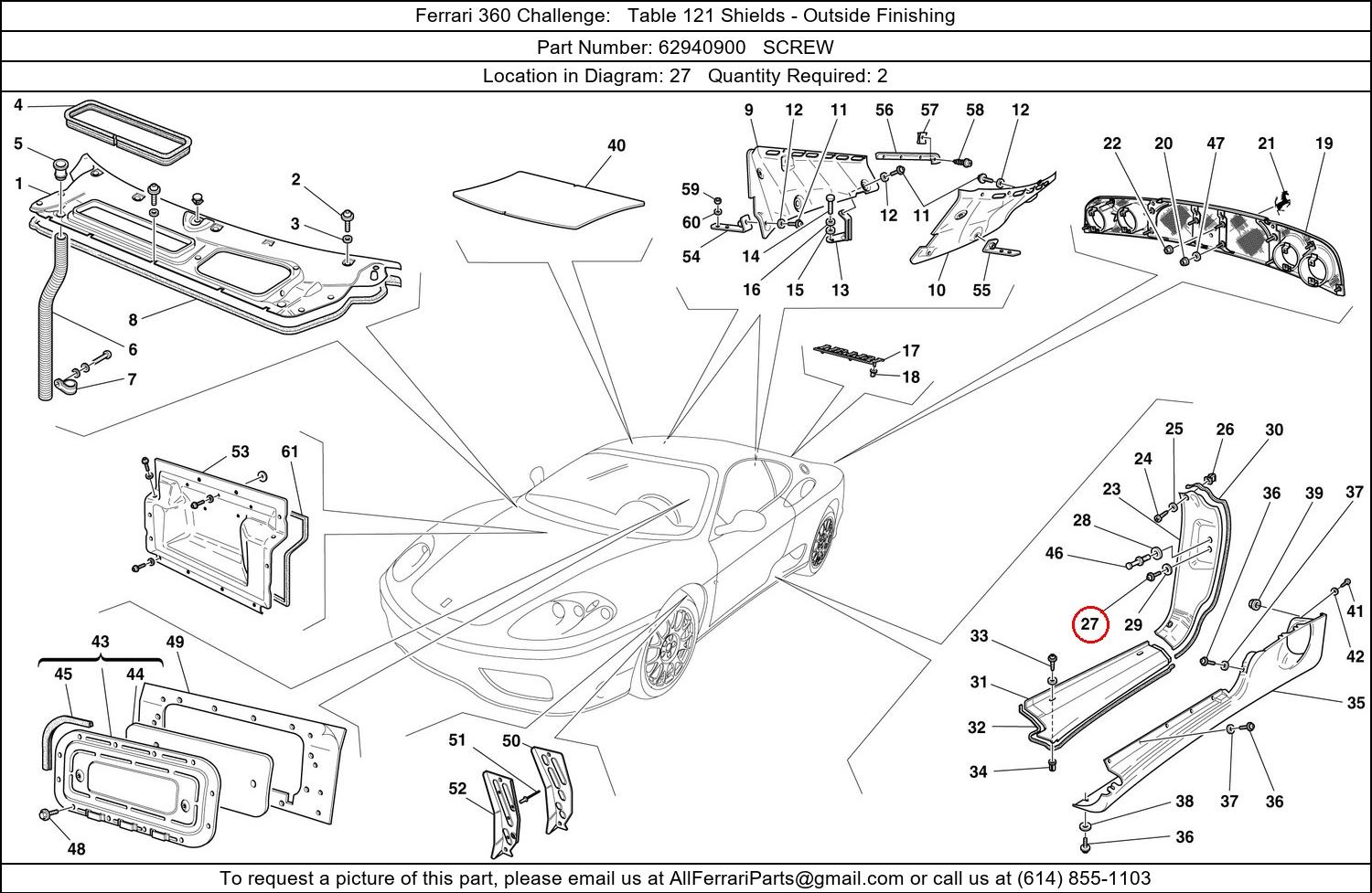 Ferrari Part 62940900