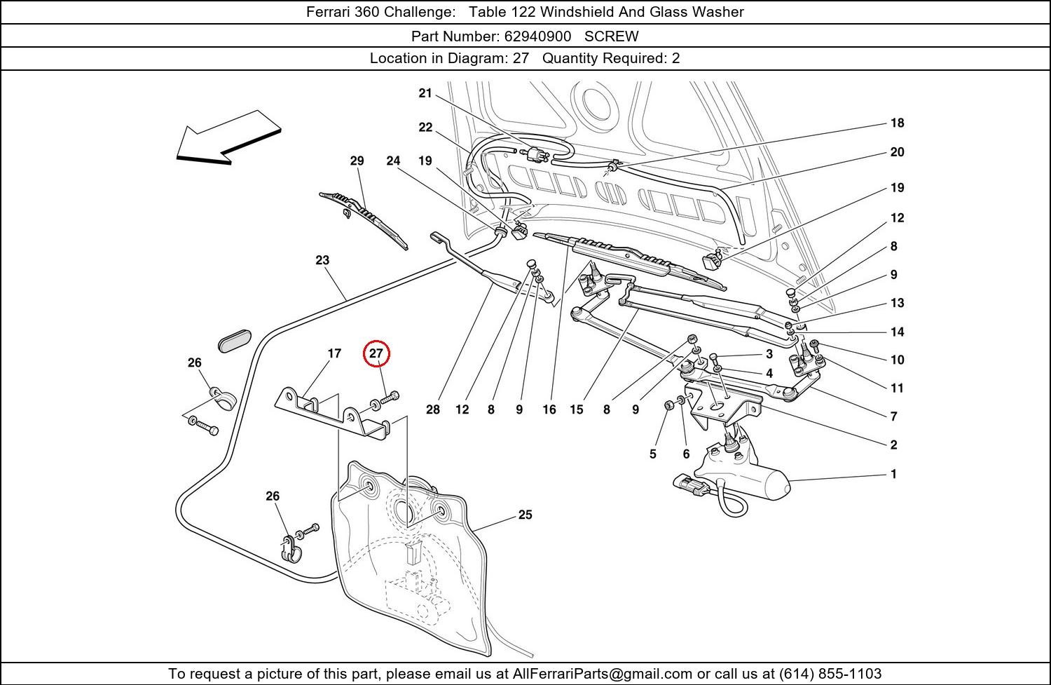 Ferrari Part 62940900