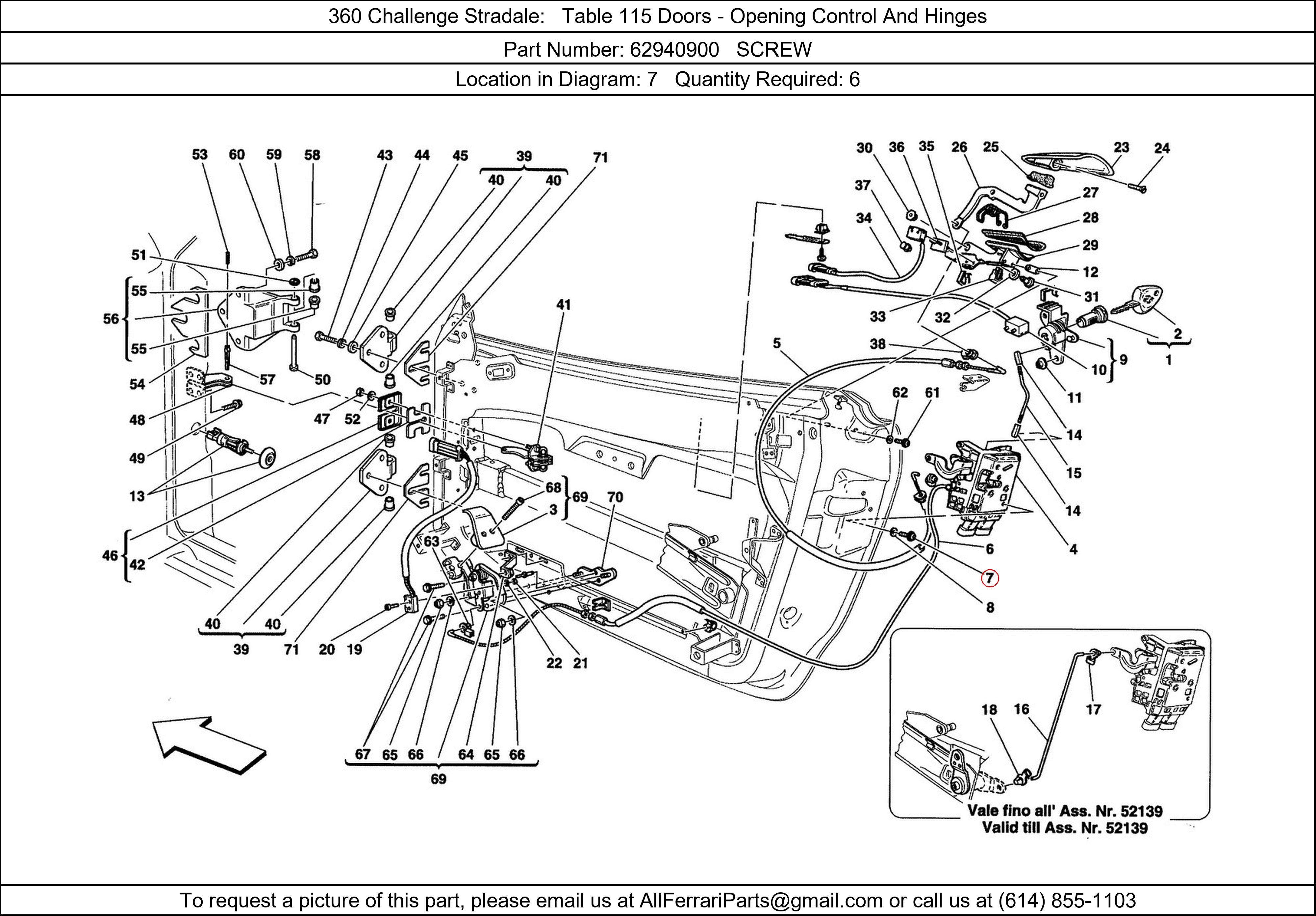 Ferrari Part 62940900