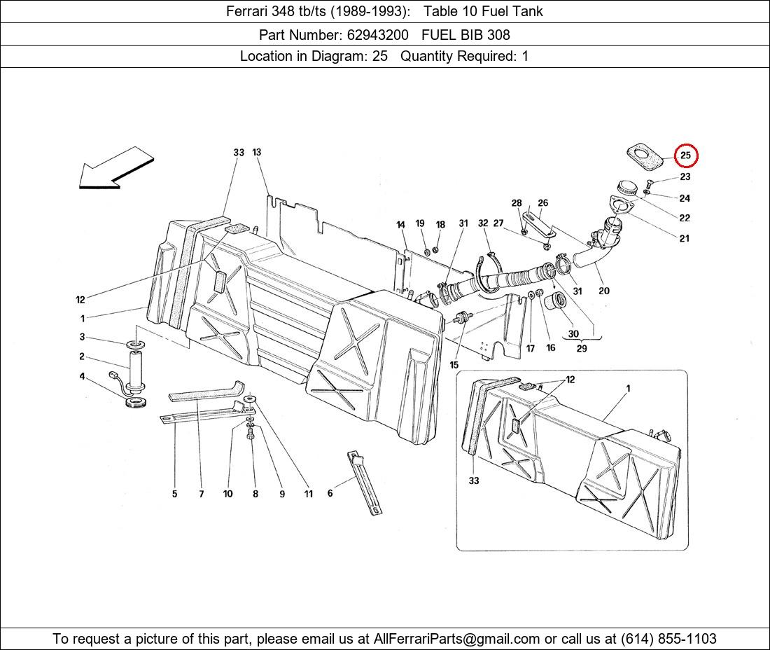 Ferrari Part 62943200