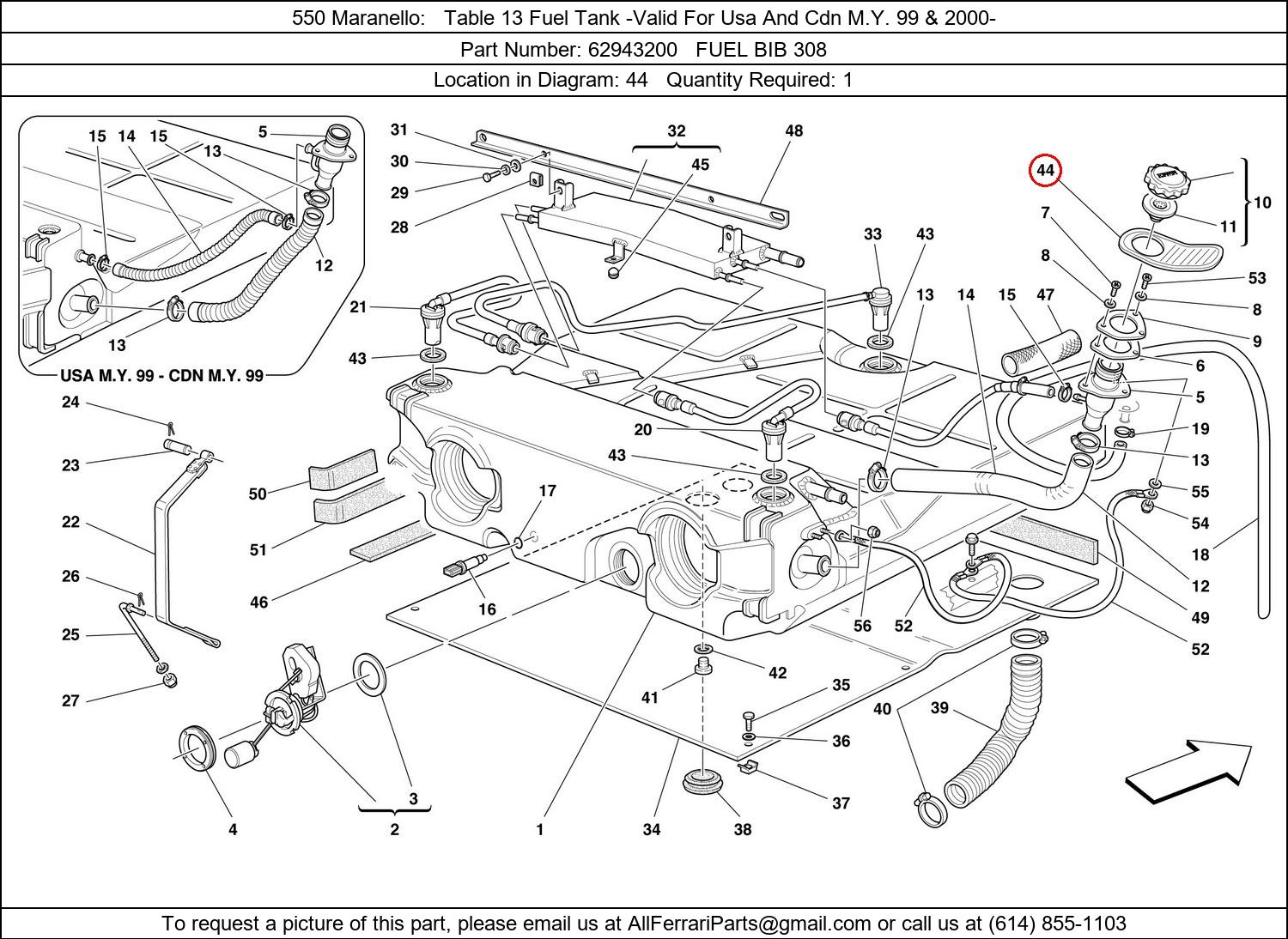 Ferrari Part 62943200