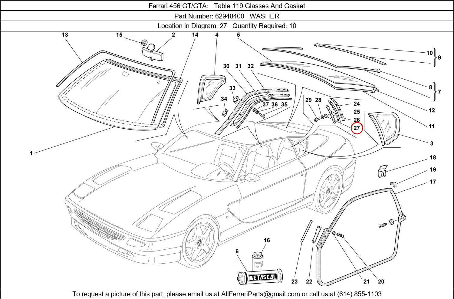 Ferrari Part 62948400