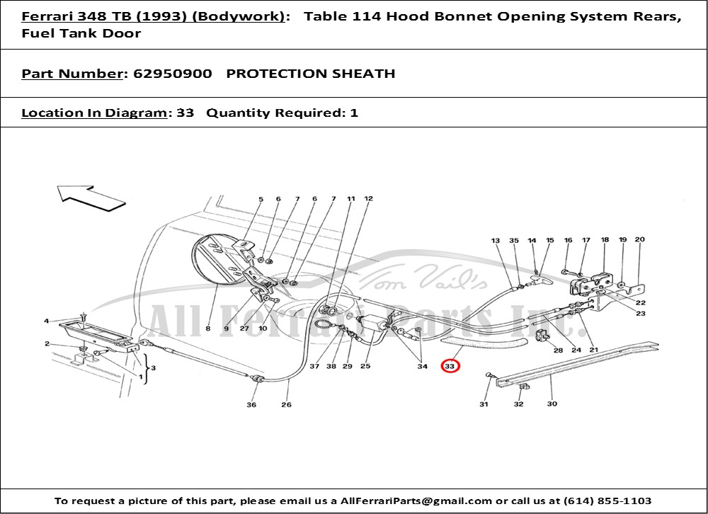 Ferrari Part 62950900