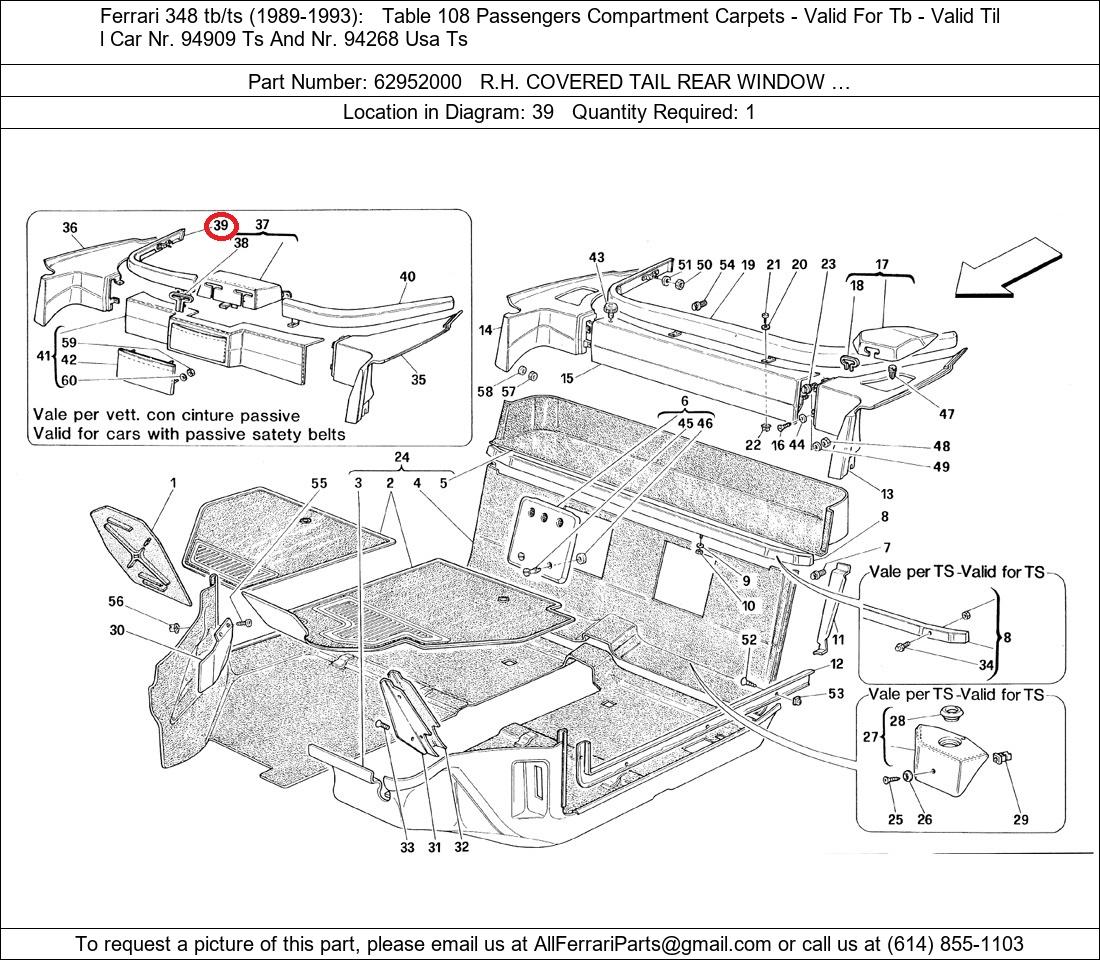 Ferrari Part 62952000