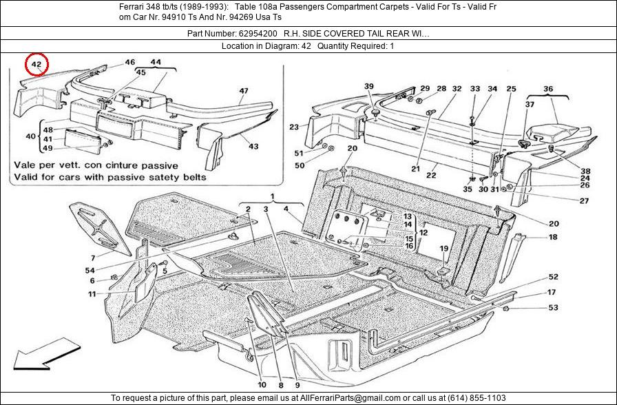 Ferrari Part 62954200