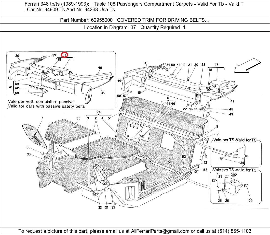 Ferrari Part 62955000