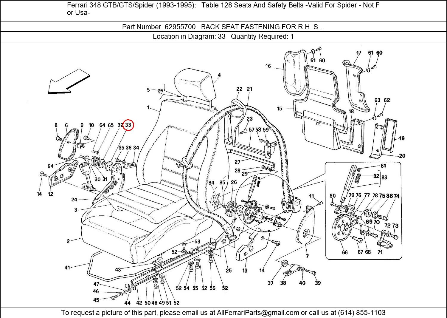 Ferrari Part 62955700